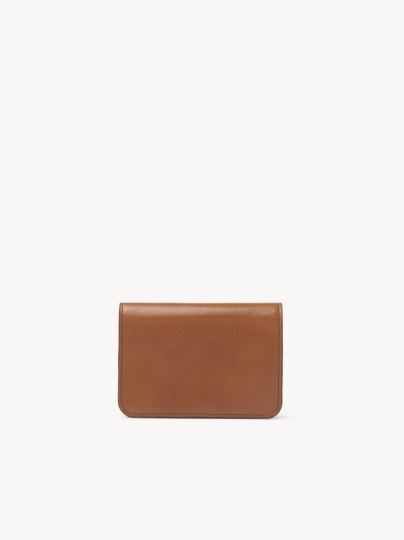 C CHLOÉ BIFOLD WALLET IN SHINY LEATHER 4