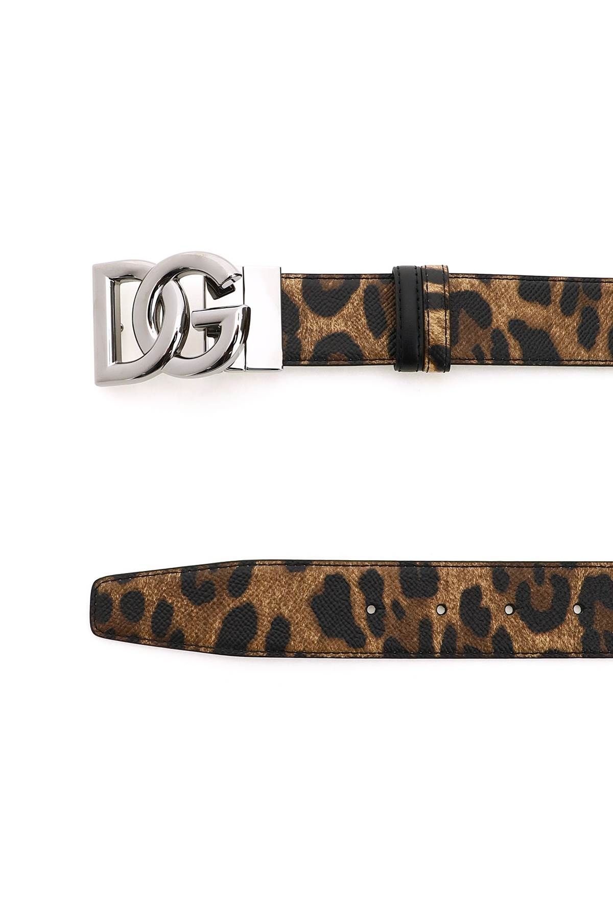 LOGO BUCKLE REVERSIBLE BELT - 2