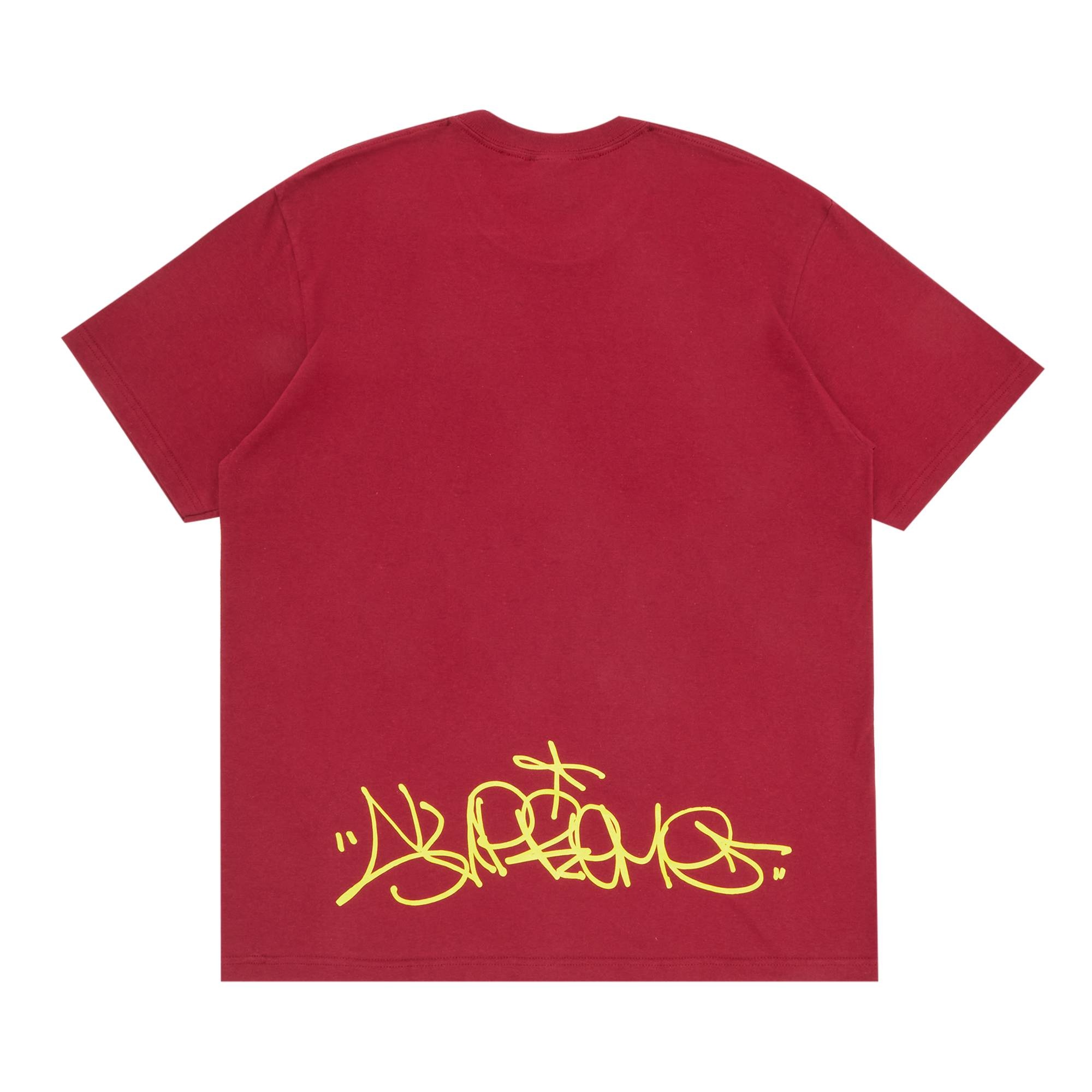 Supreme x IRAK Cast Tee 'Cardinal' - 2