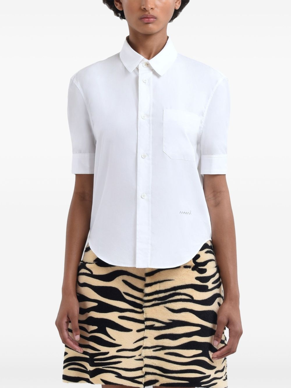 cotton short-sleeve shirt - 2