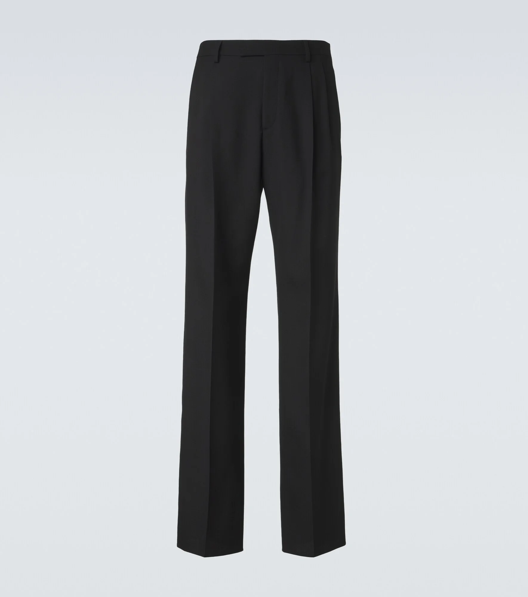 Virgin wool straight pants - 1