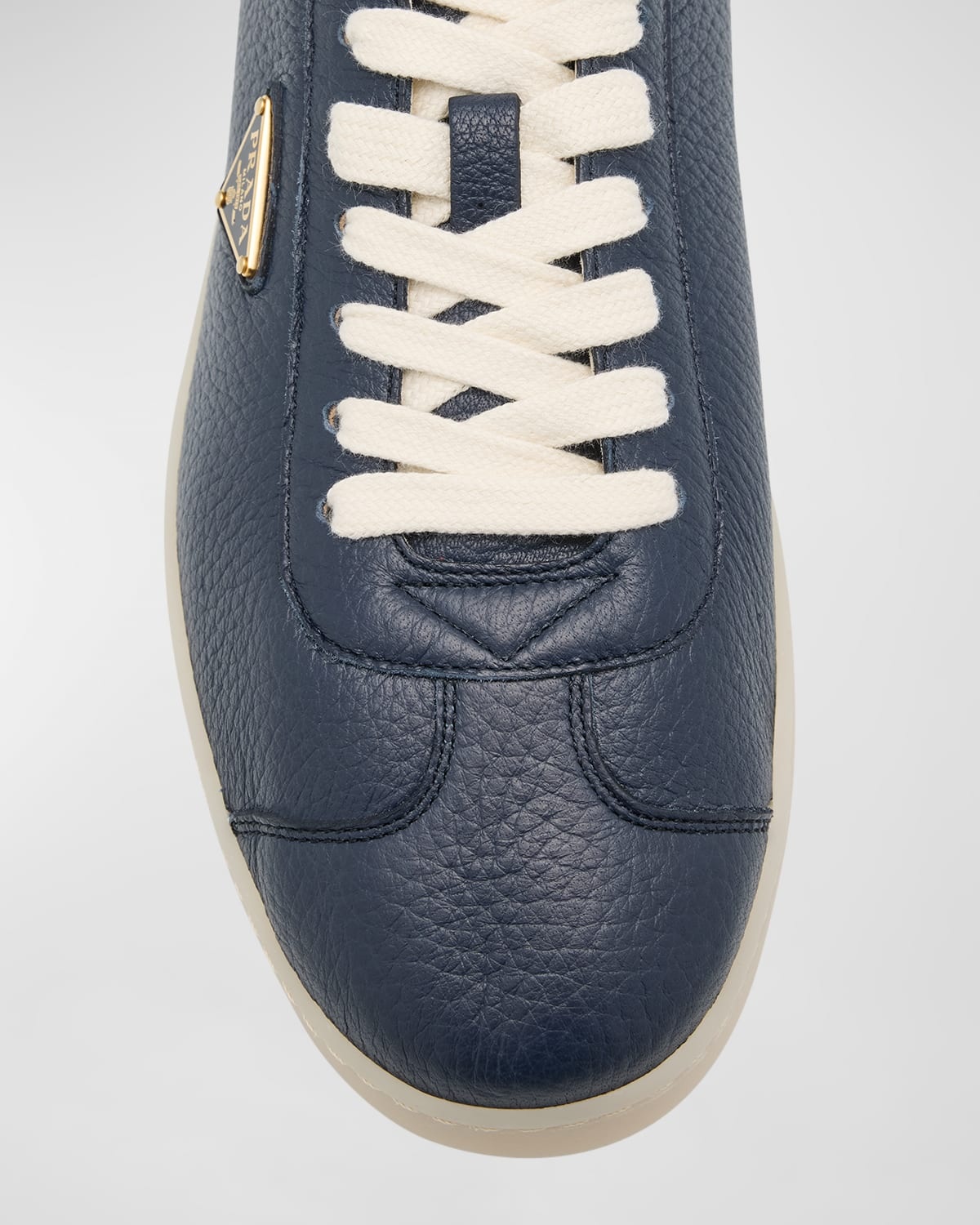 Men's Lane Deerskin Low-Top Sneakers - 5