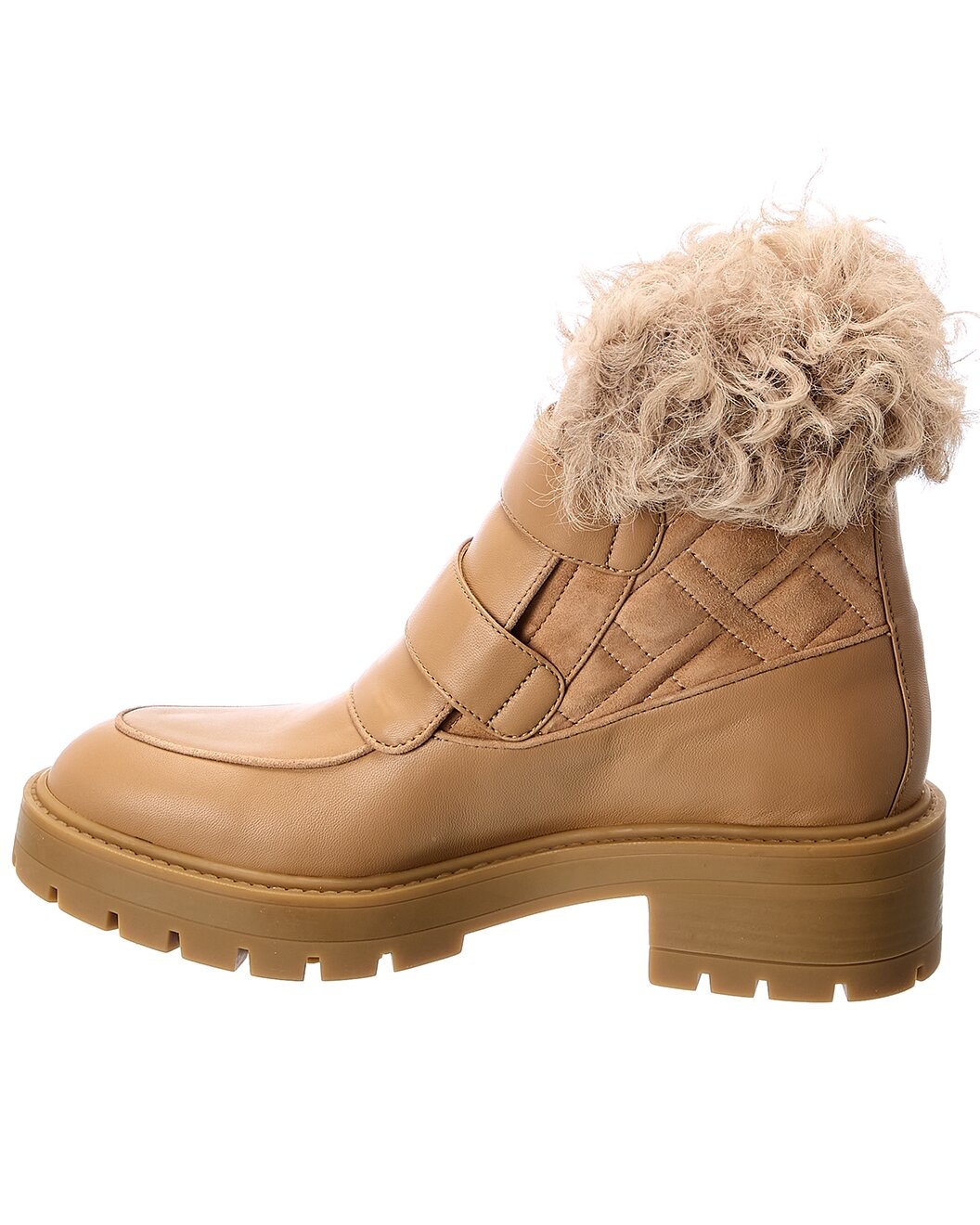 Aquazzura Ryan Leather & Suede Bootie - 2