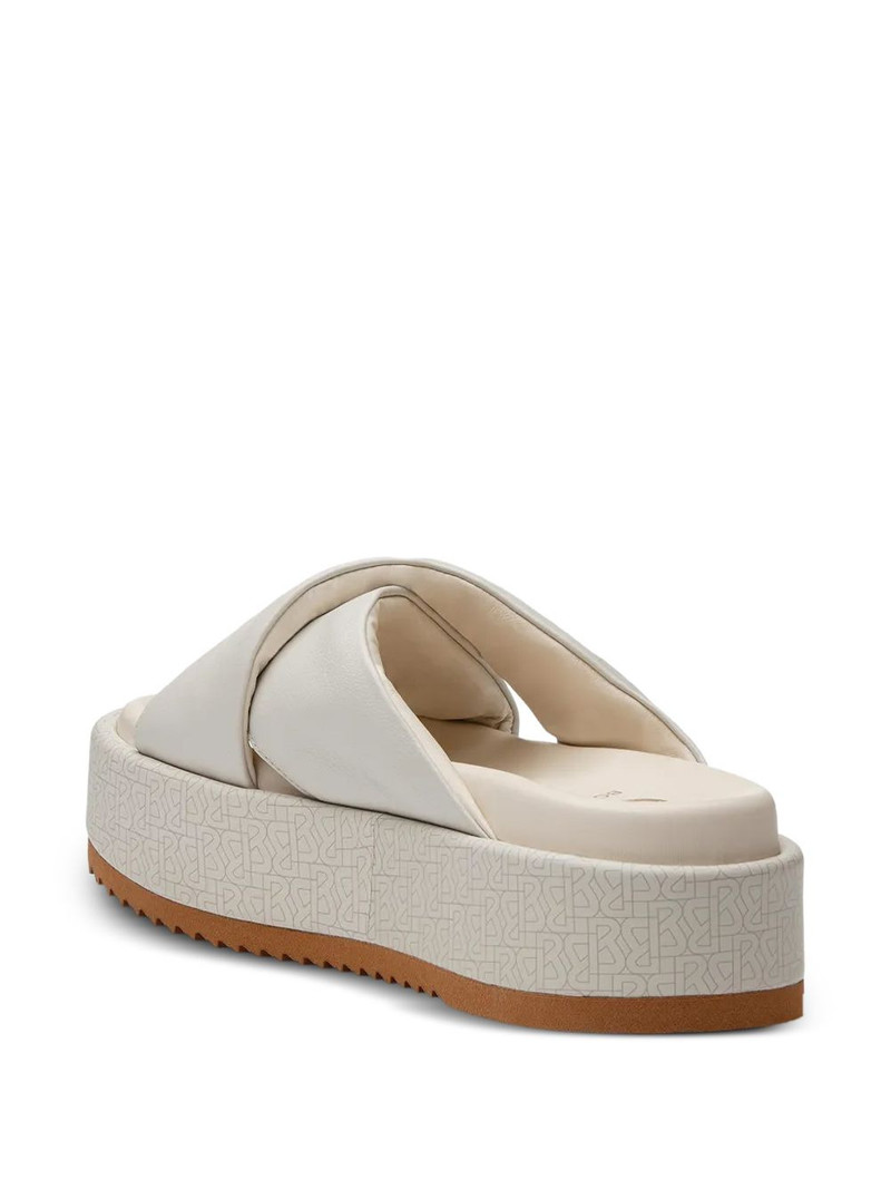 BOGNER crossover platform heeled sandals outlook