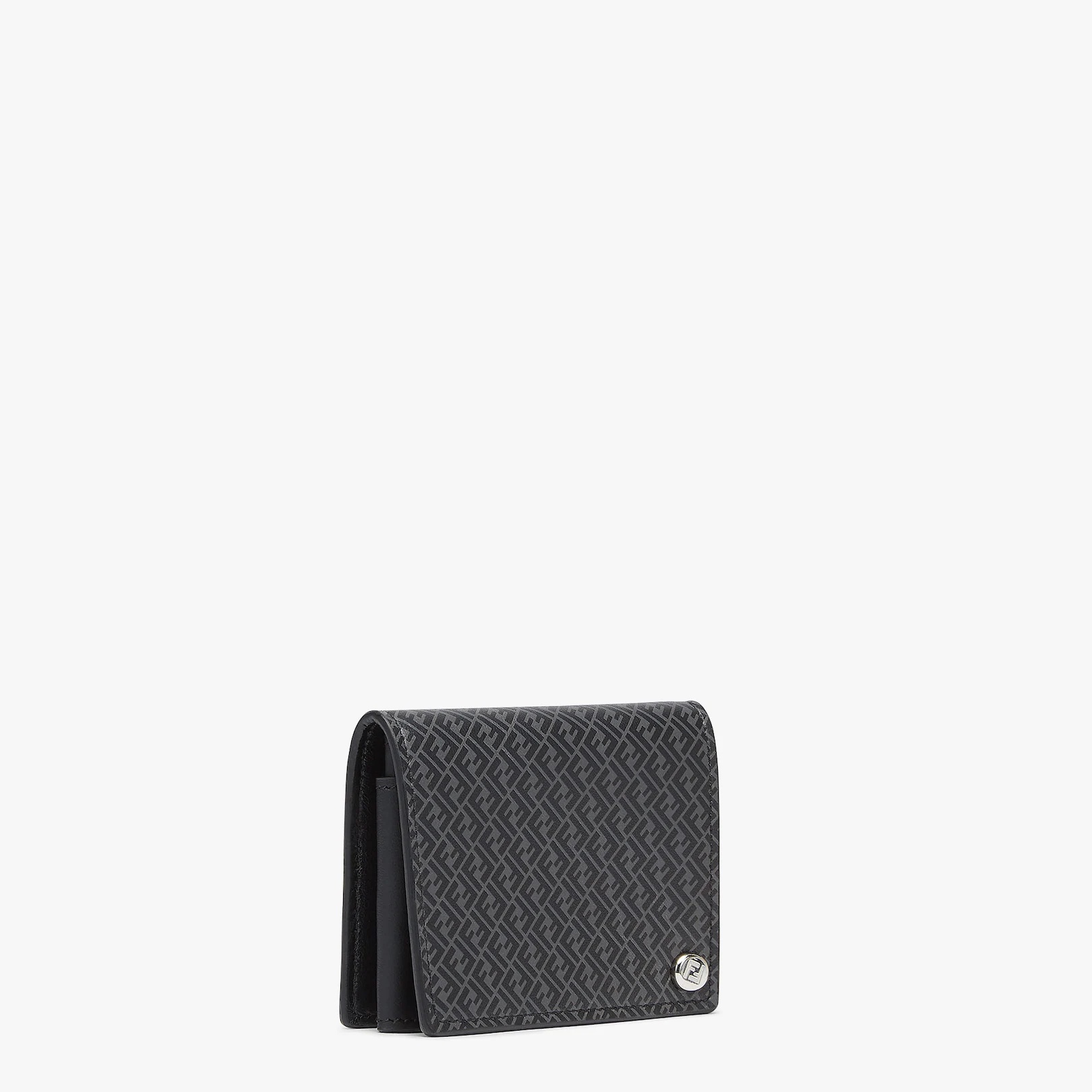 Black leather card holder - 2