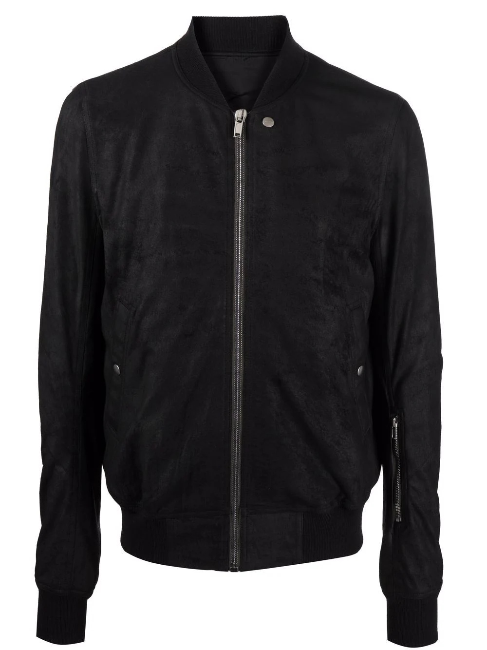 leather bomber jacket - 1