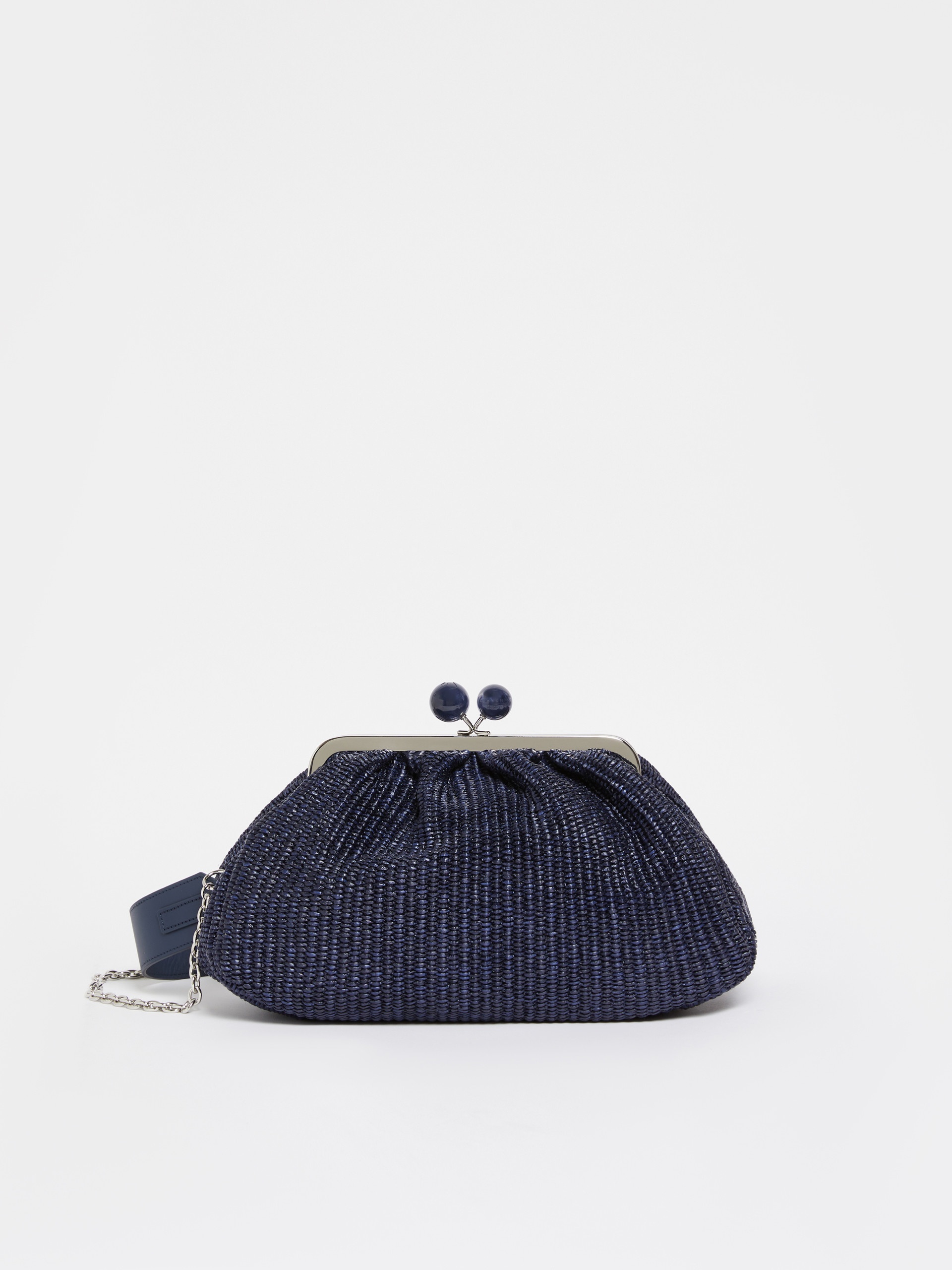 FORTUNA Medium raffia-effect Pasticcino bag - 1