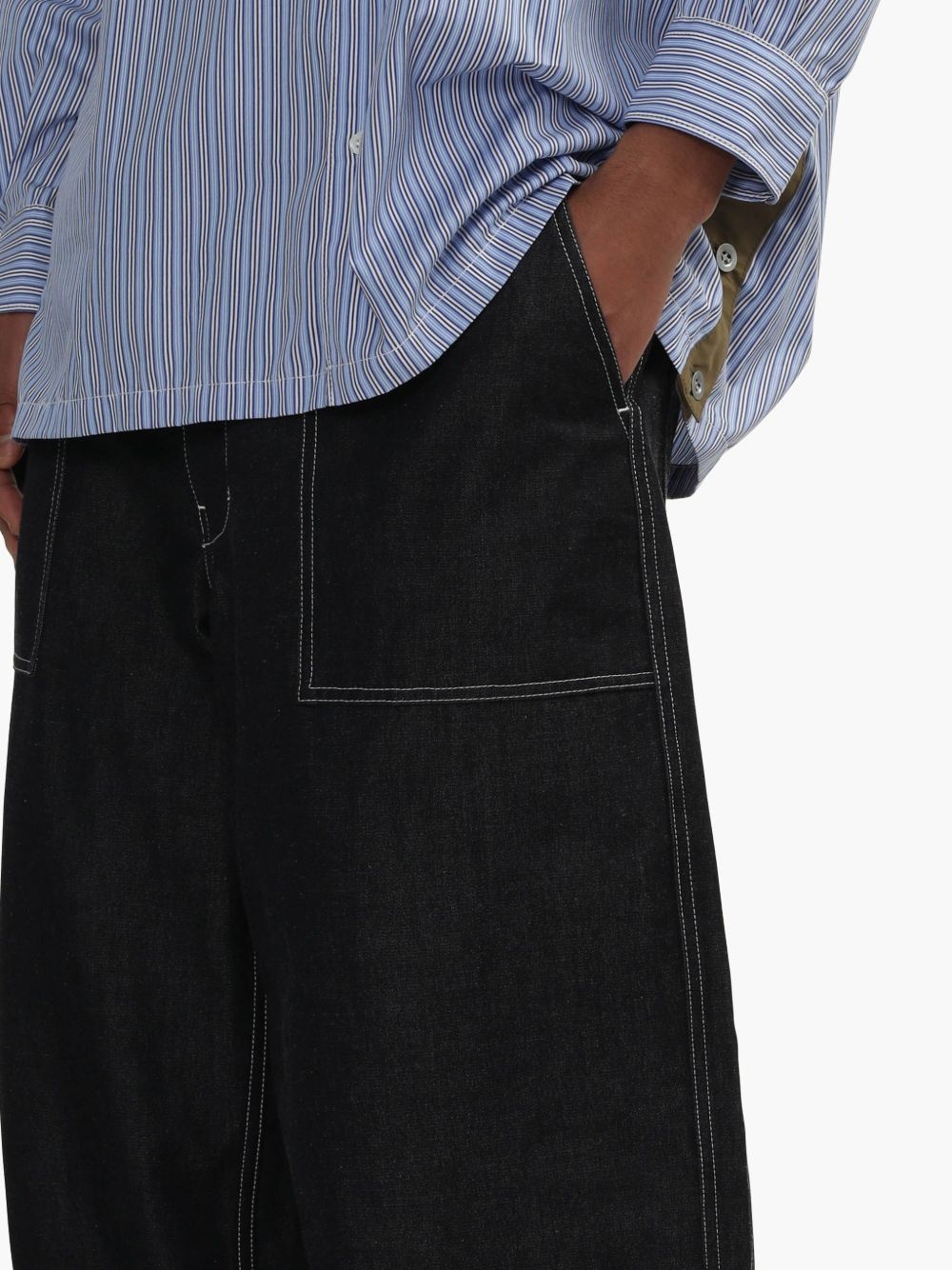 wide-leg jeans - 5