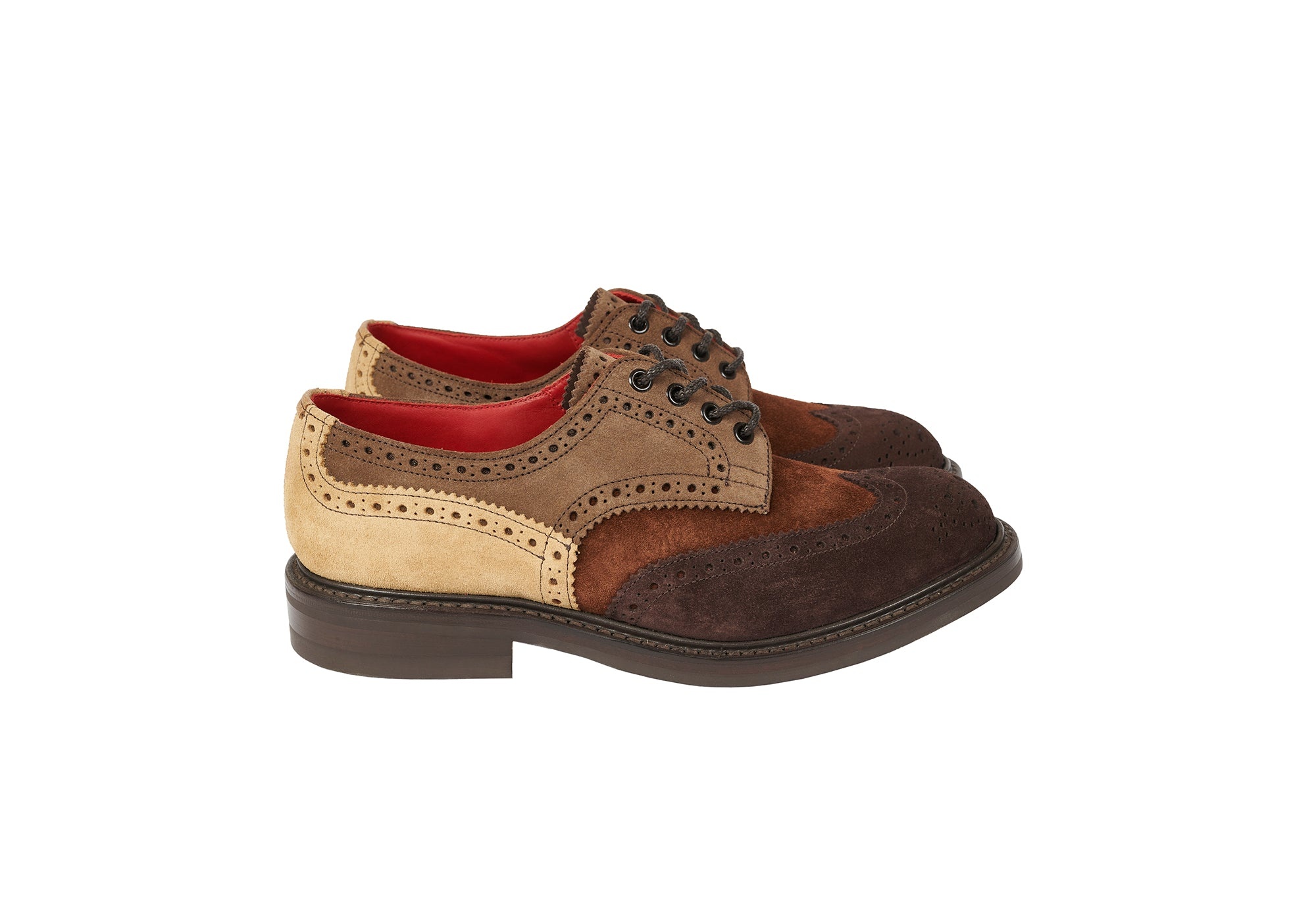 PALACE TRICKER'S COUNTRY BROGUE SUEDE MULTI - 2