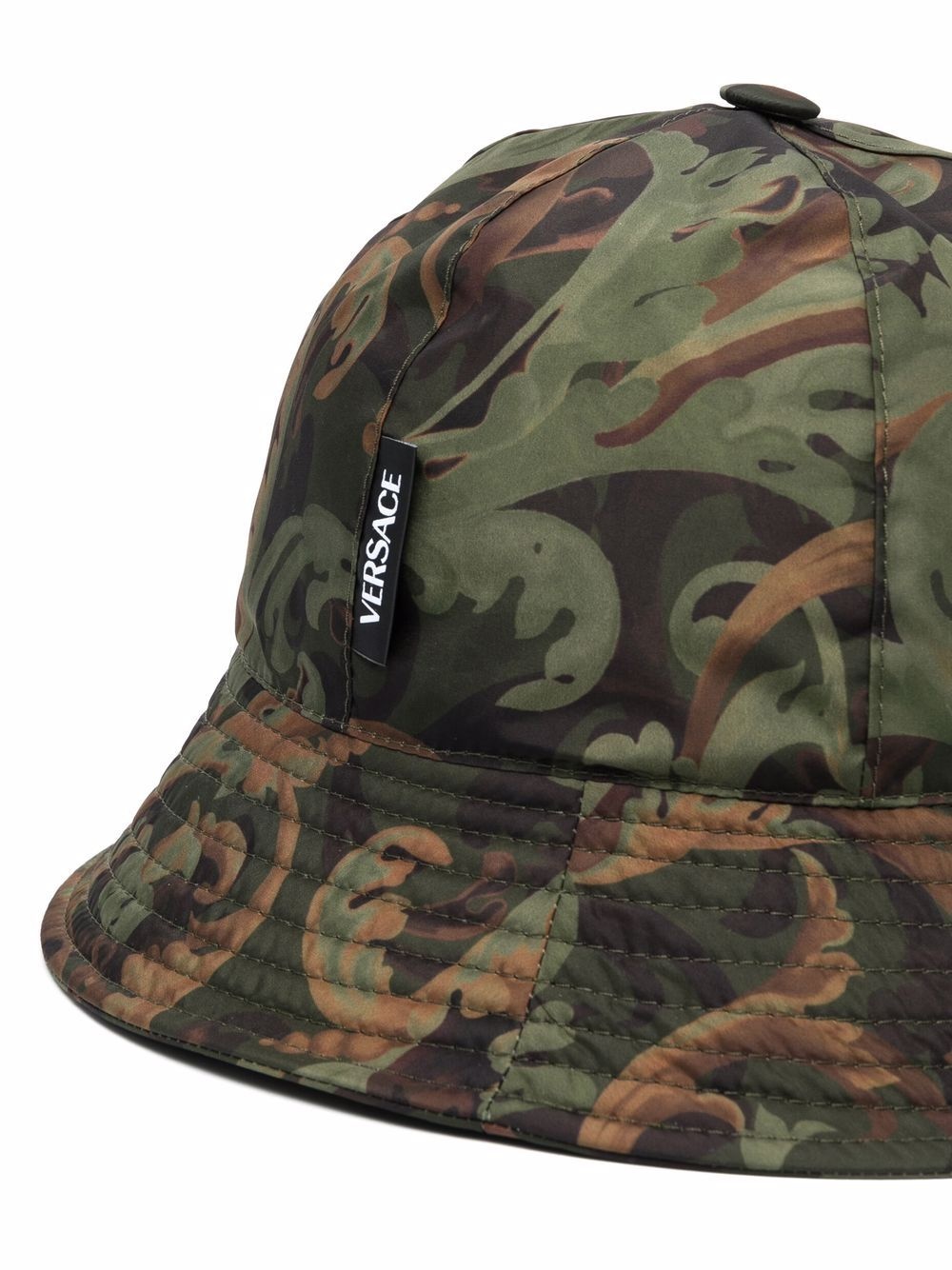 baroque-print bucket hat - 2