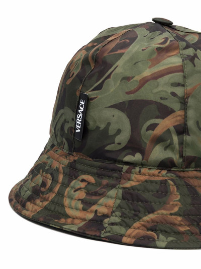 VERSACE baroque-print bucket hat outlook