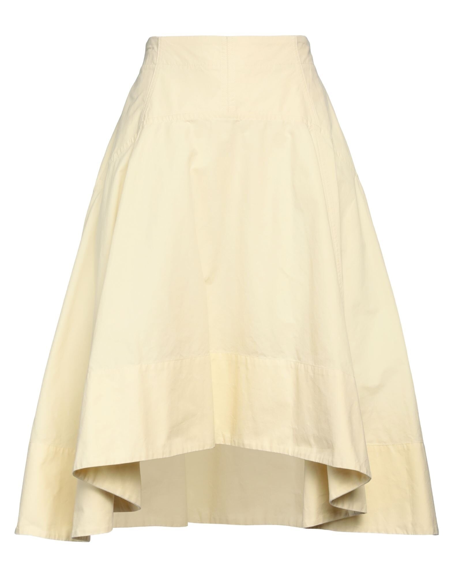 Bottega Veneta Light yellow Women's Midi Skirt | yoox