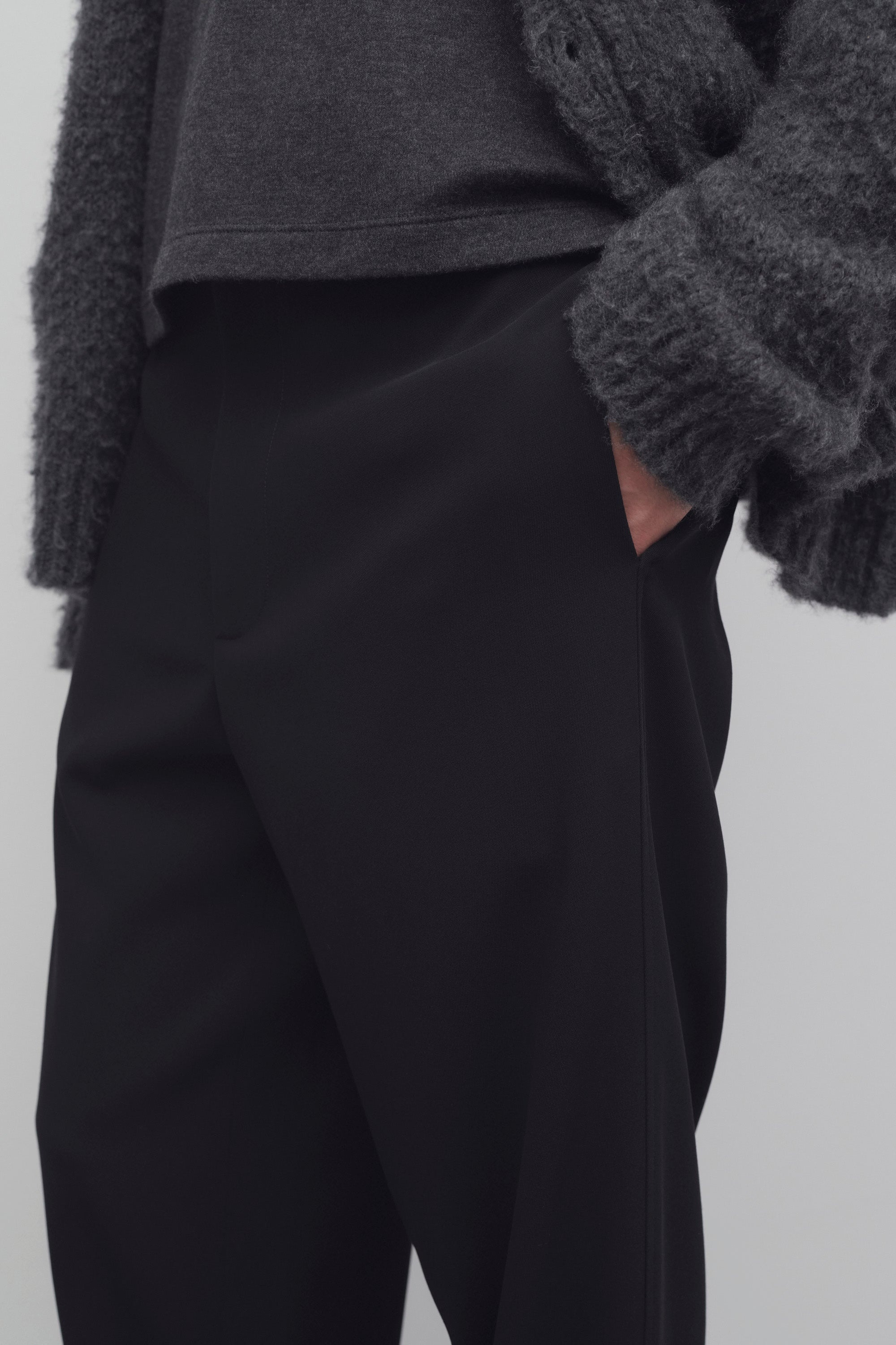 Berkel Pant in Stretch Wool - 6