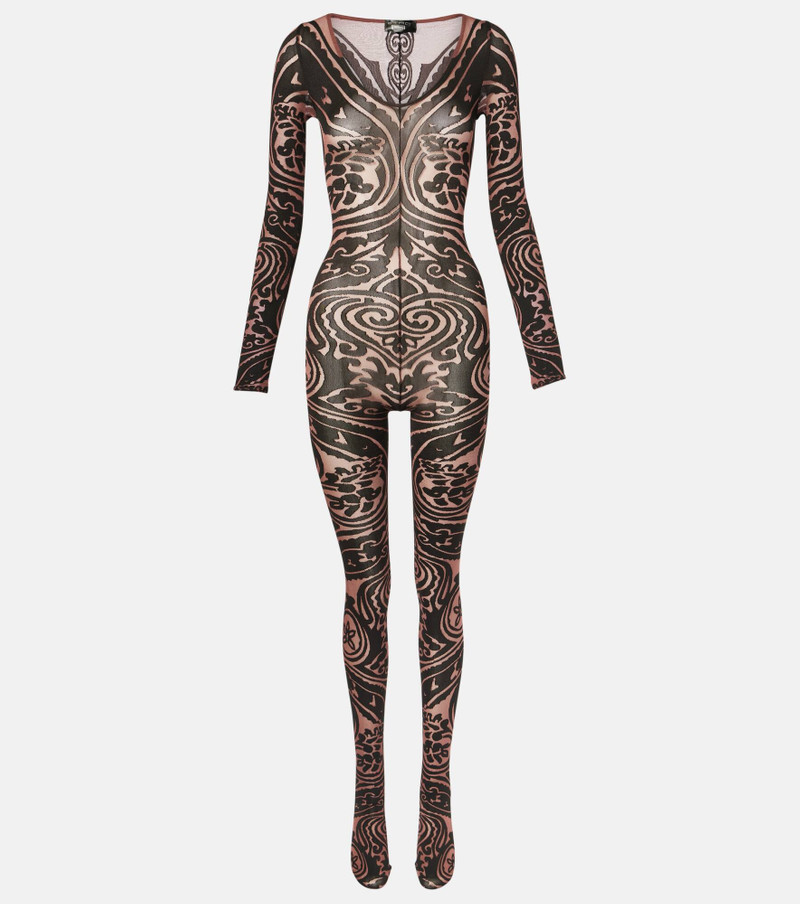 x Etro Tattoo paisley catsuit - 1