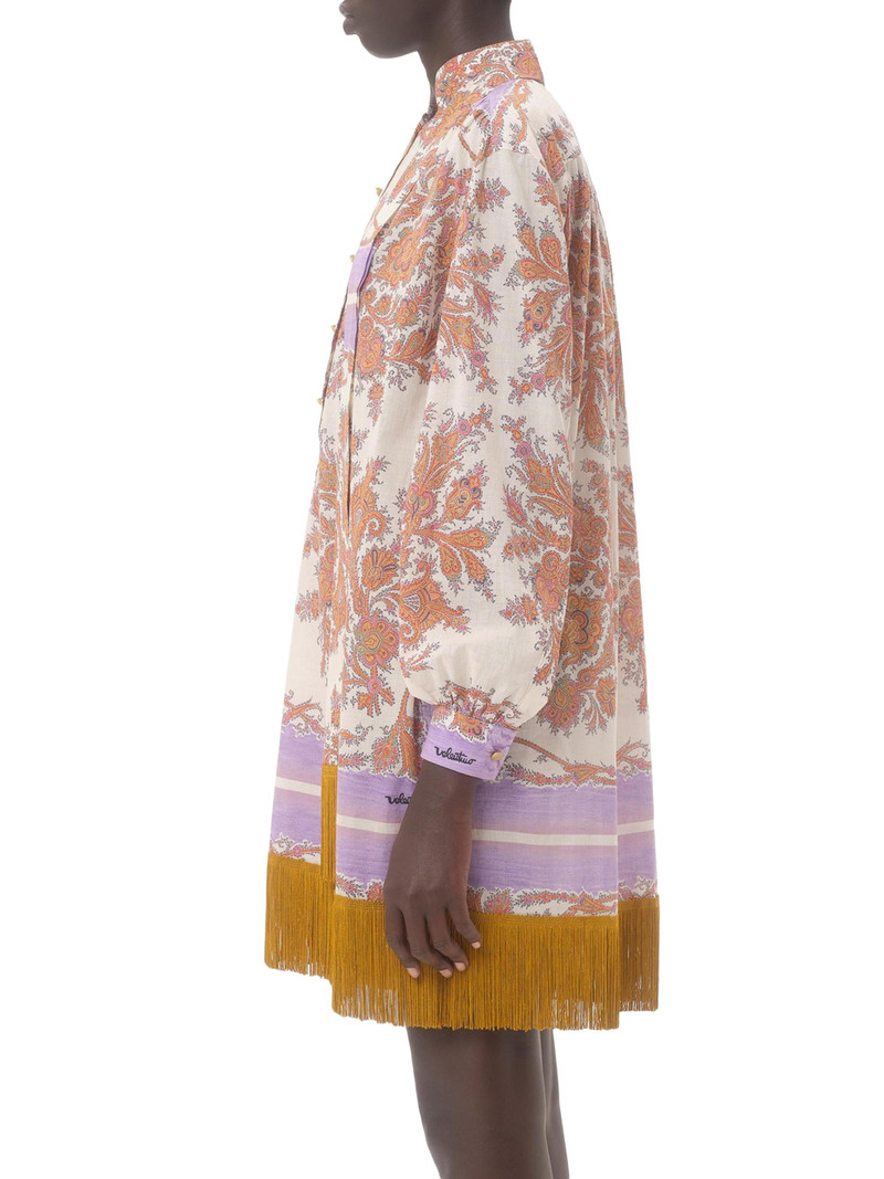 Women's Short Dress in Voyage Imaginaire Muslin 3