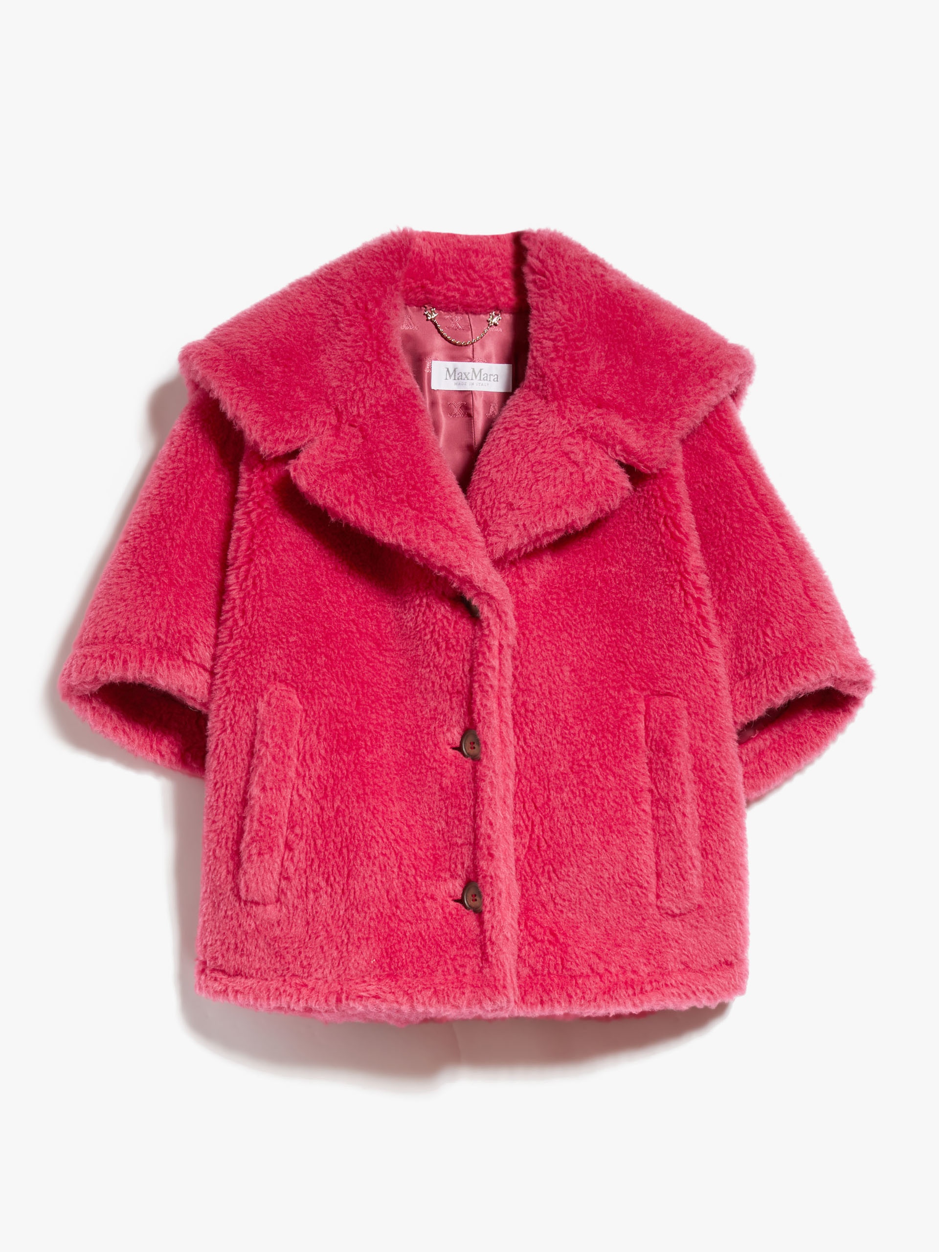 CAMBUSA1 Teddy fabric cape - 1