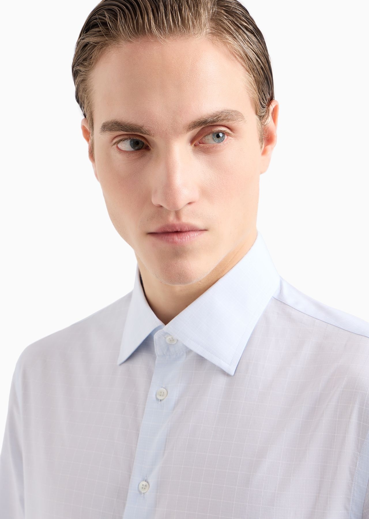 Regular-fit shirt made from micro-woven cotton - 5