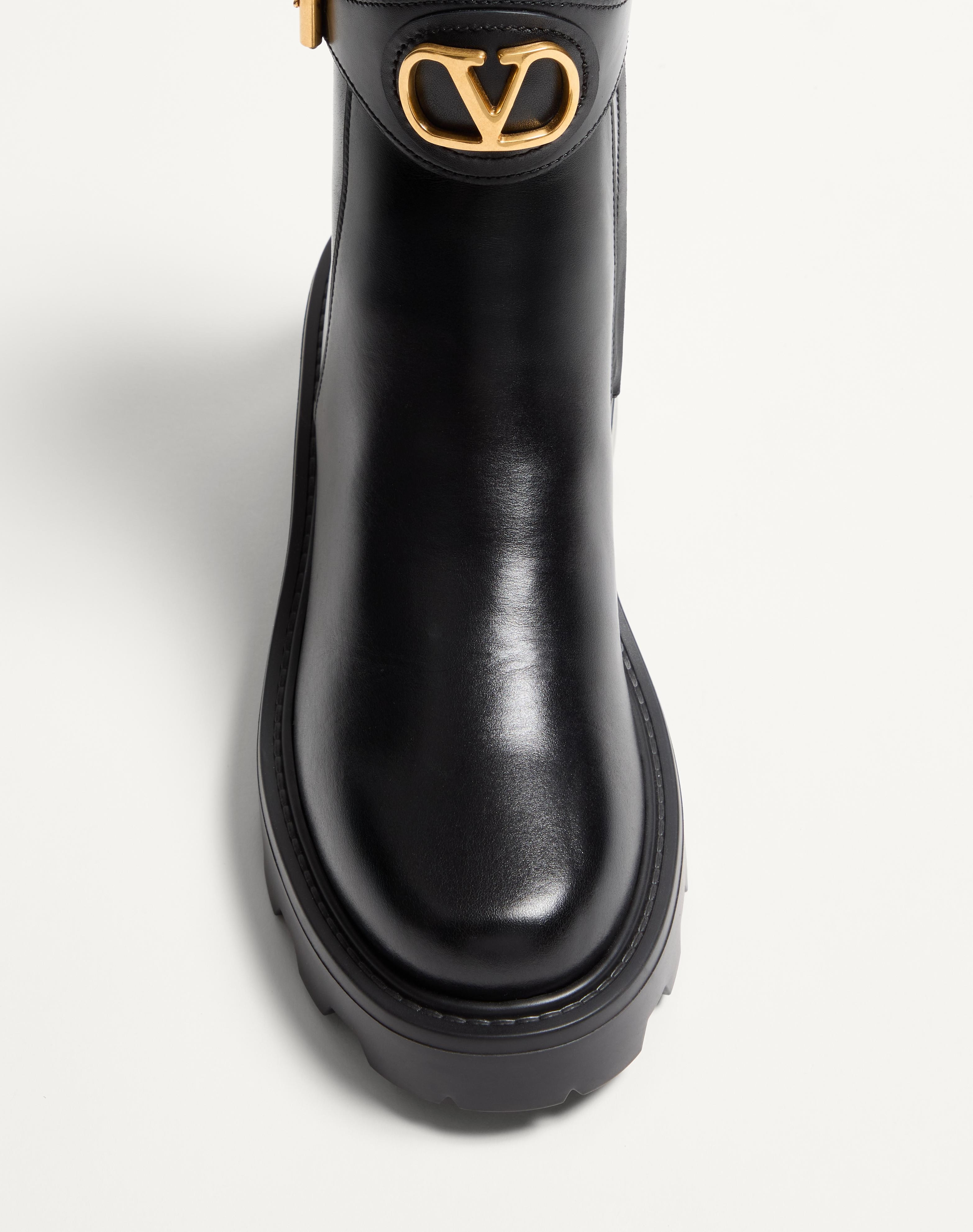 VLOGO SIGNATURE CALFSKIN ANKLE BOOT 55MM - 6