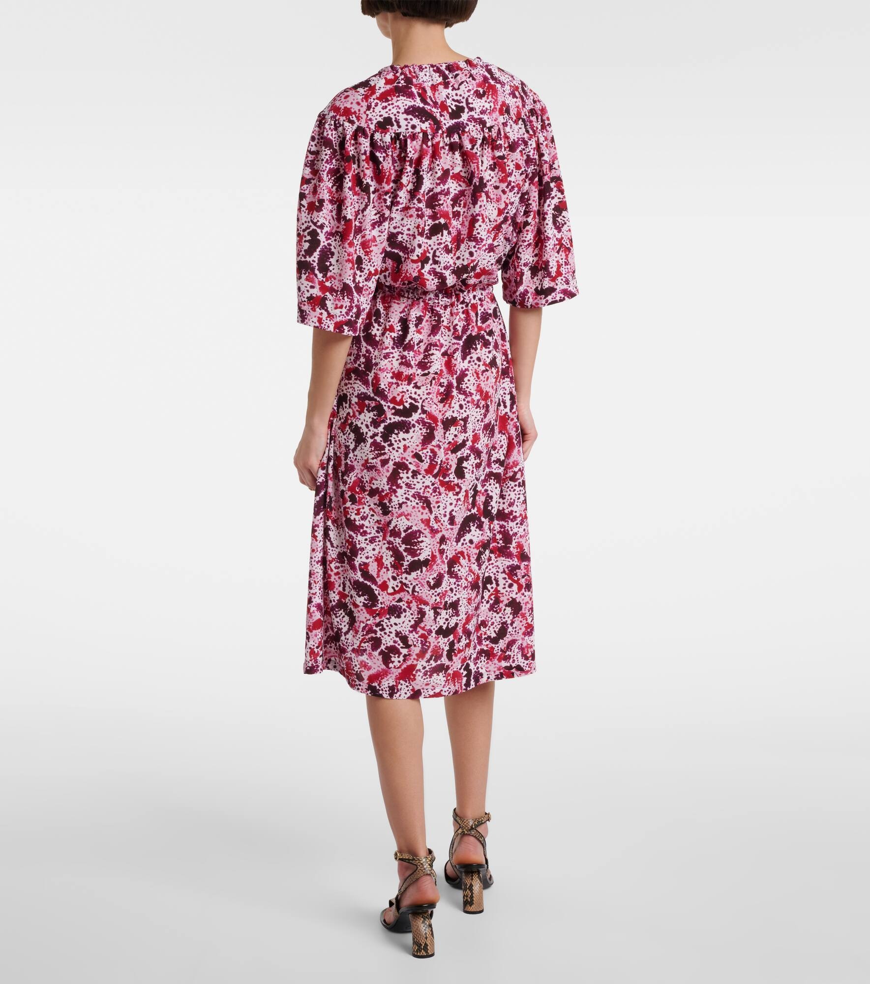 Printed midi dress - 3
