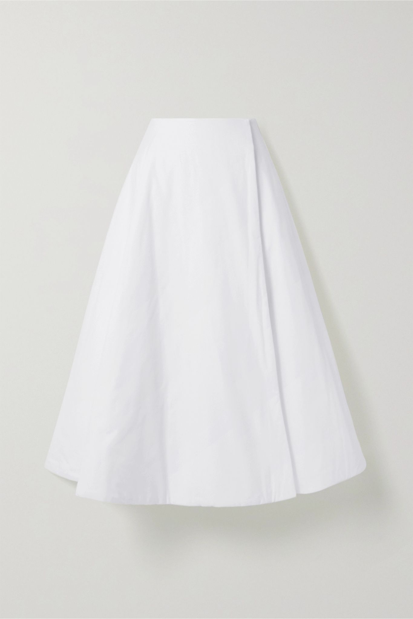 Jaco padded cotton wrap midi skirt - 1