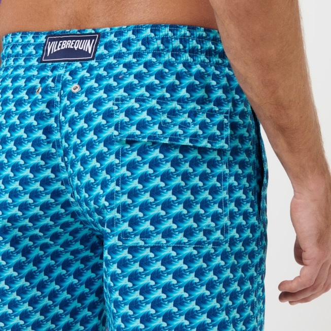 Men Swim Trunks Micro Waves - 6