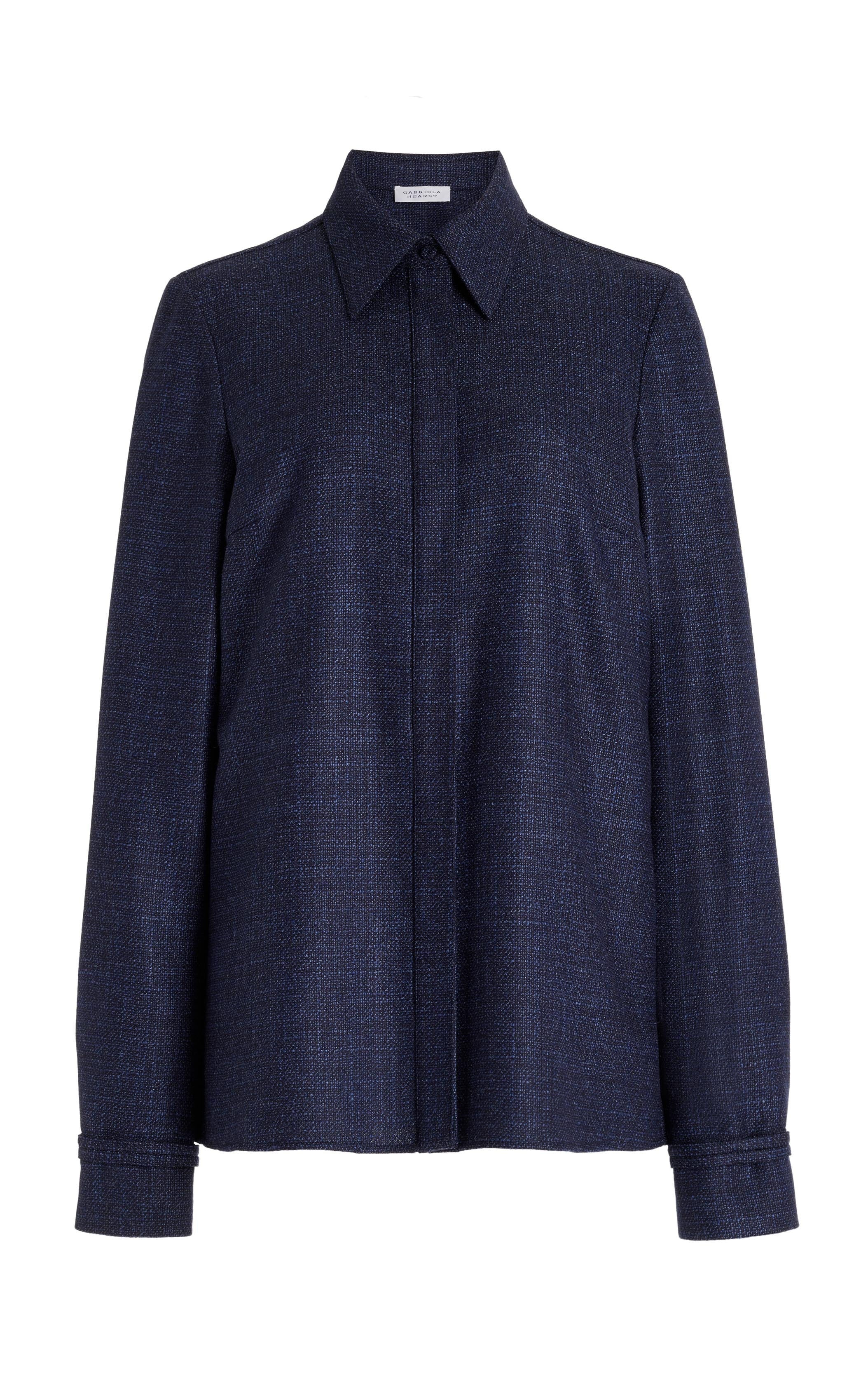 Cruz Shirt in Virgin Wool - 1