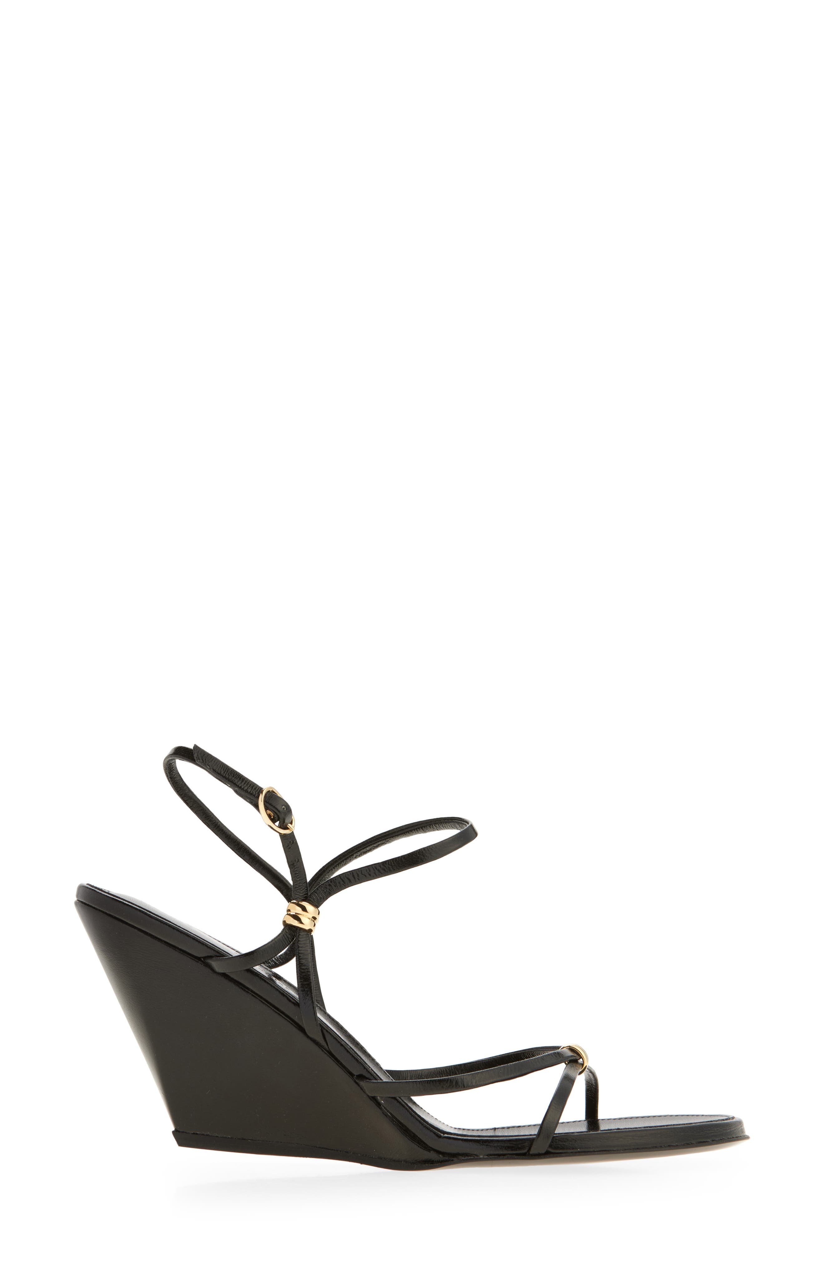 Proenza Schouler Coil Wedge Sandal in Black at Nordstrom - 3