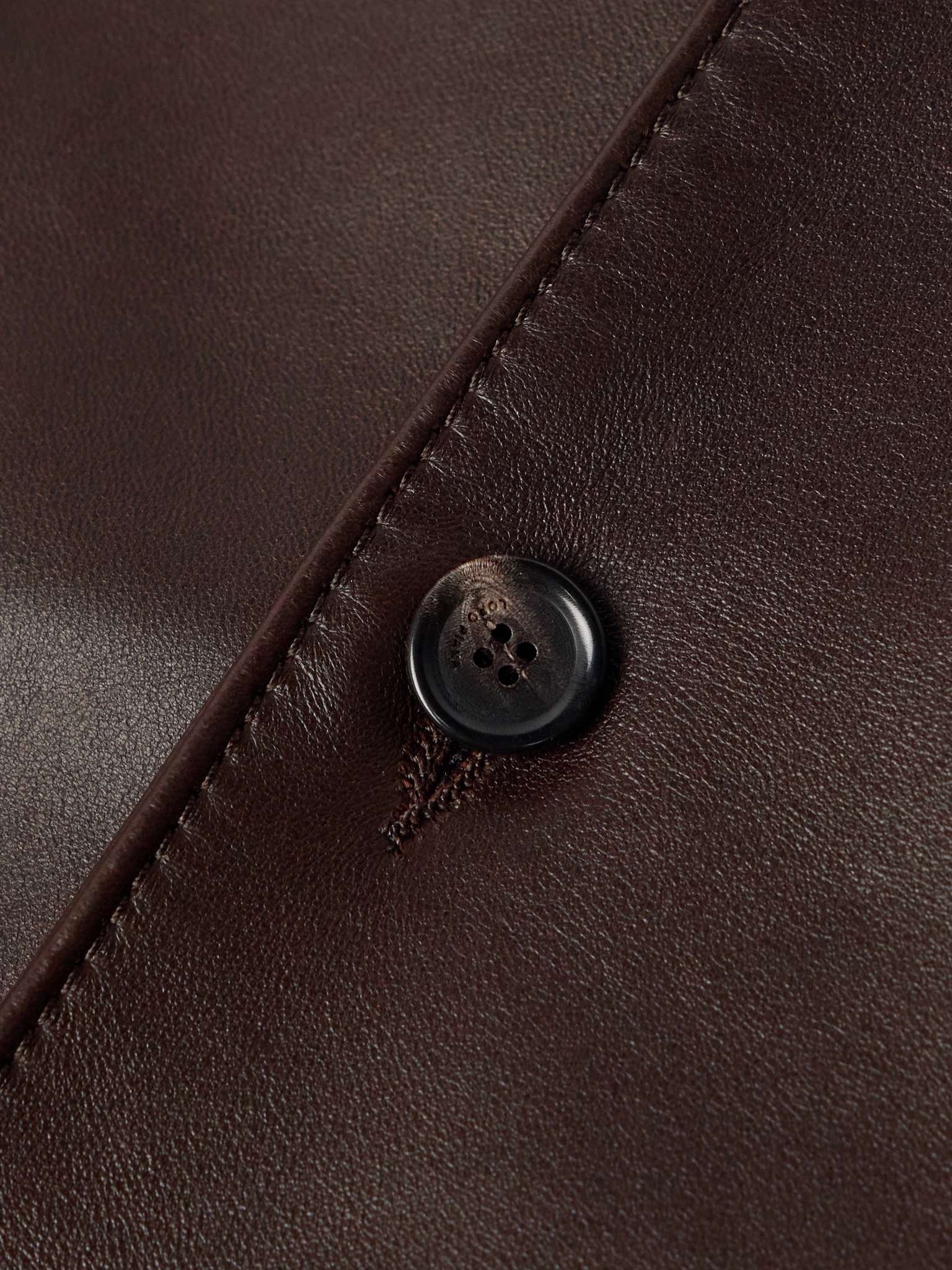 Bruno Leather Overshirt - 3