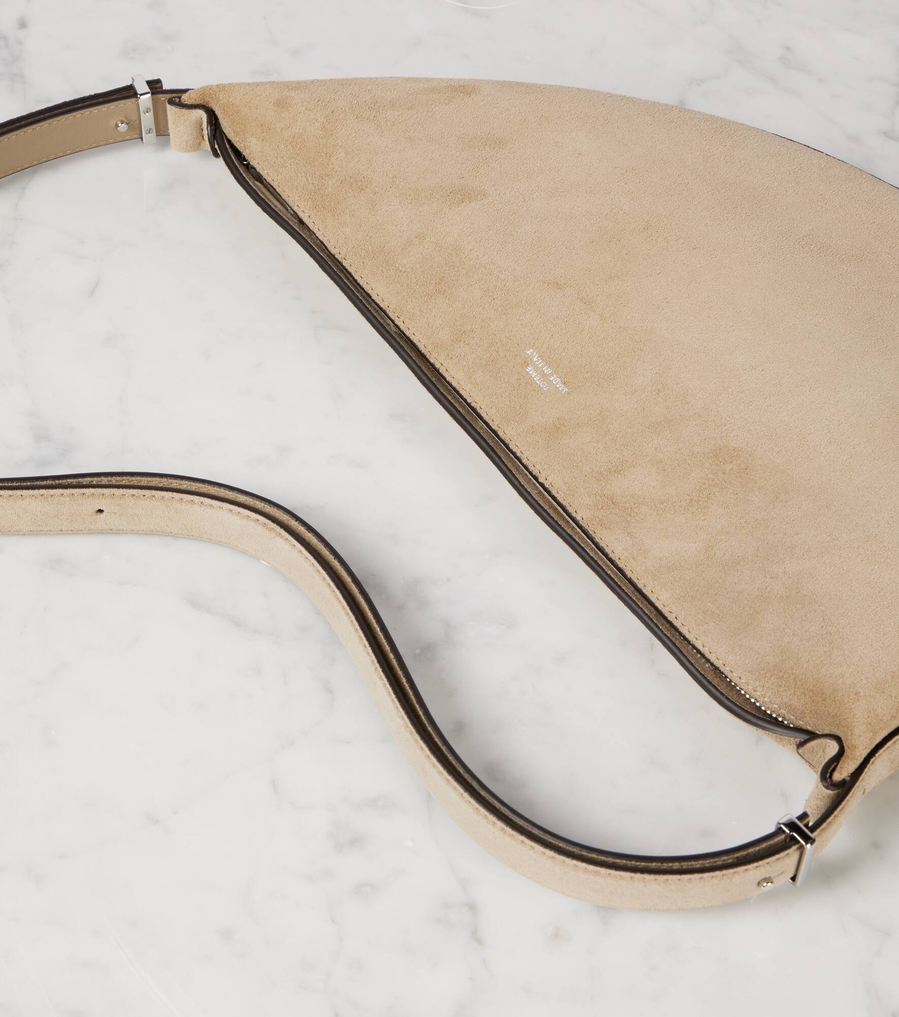 Suede shoulder bag - 6