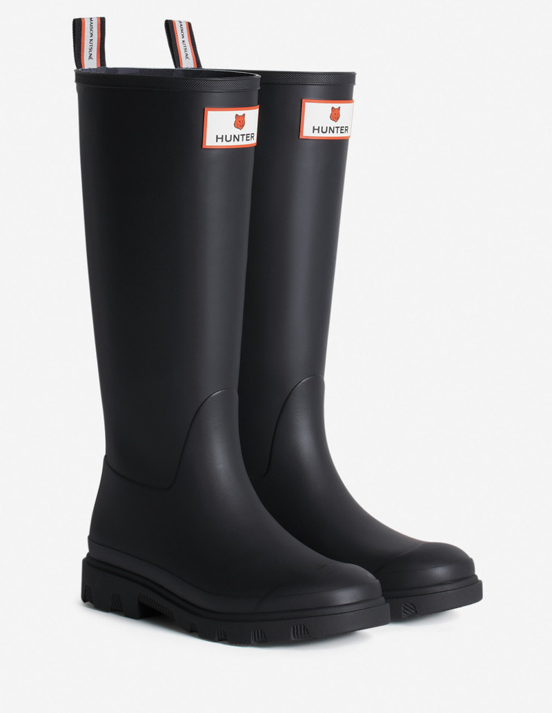 MAISON KITSUNE x HUNTER UNISEX DOWNPOUR TALL BOOTS 1