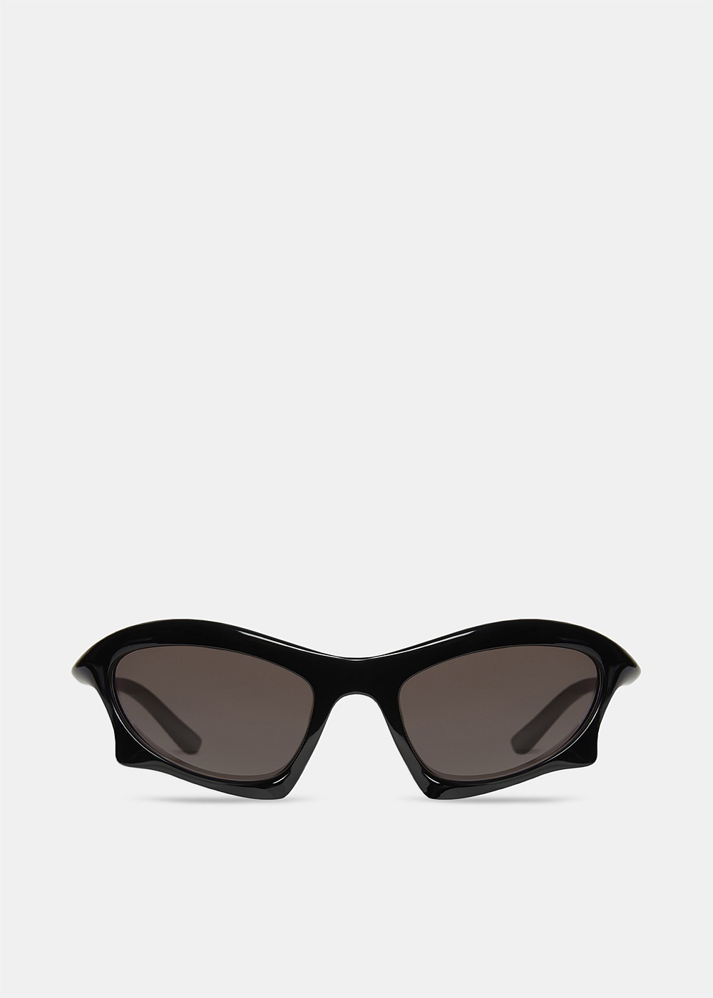 Black Bat Rectangle Sunglasses - 1