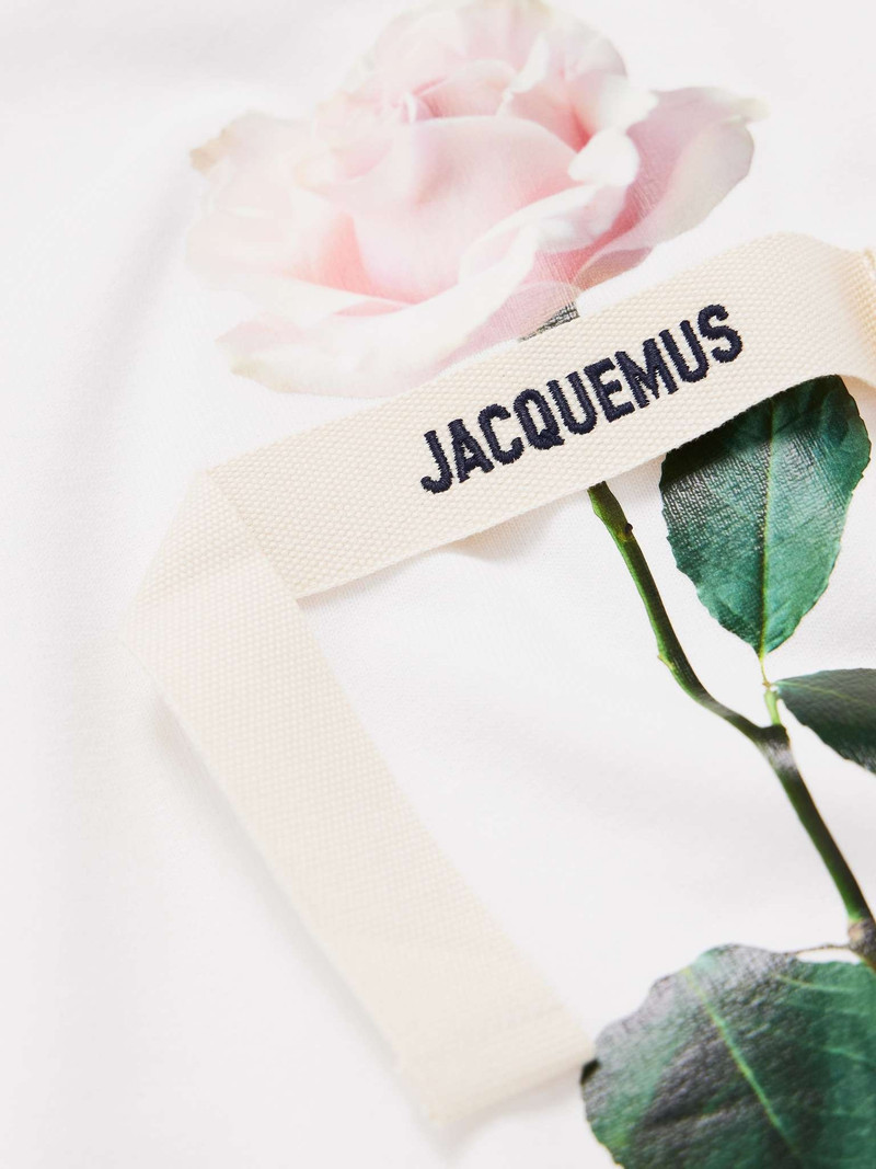 Logo-Appliqéd Printed Cotton-Jersey T-Shirt 4