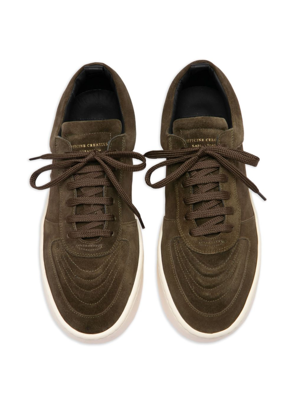 Krab suede-leather sneakers - 3