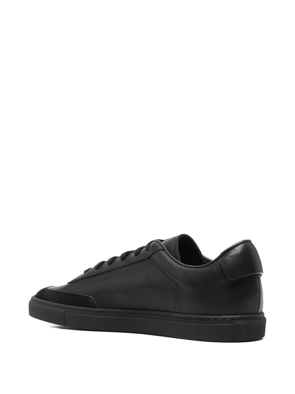 leather suede sneakers - 3