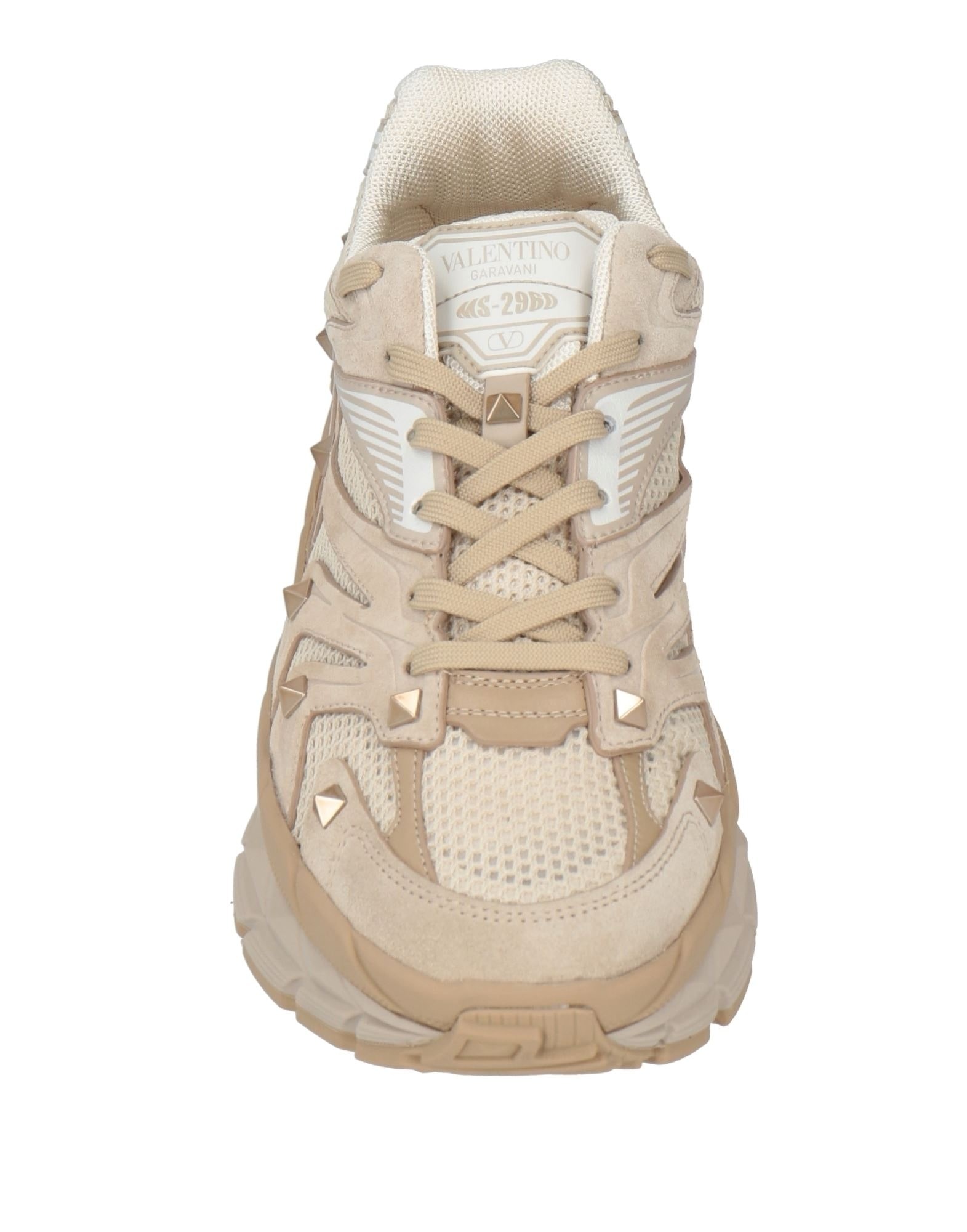 Beige Men's Sneakers - 4