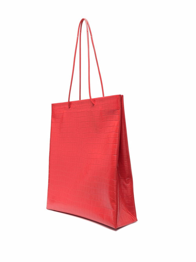 crocodile effect tote bag 3