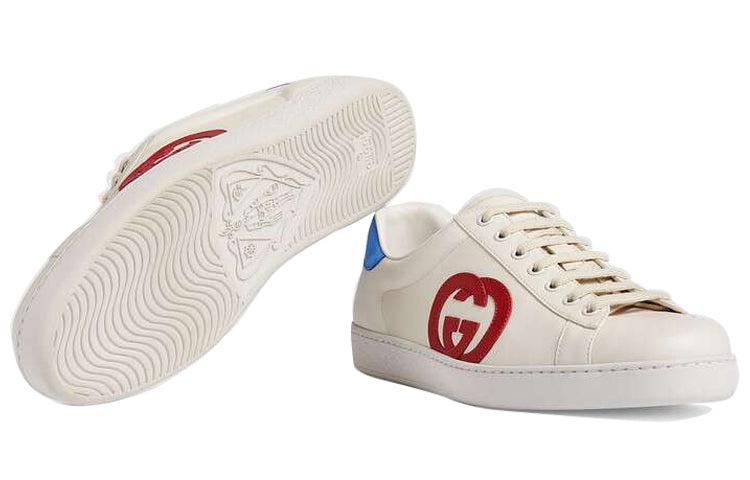 Gucci Ace 'Interlocking G - White Red Blue' 625783-1XG70-9102 - 5