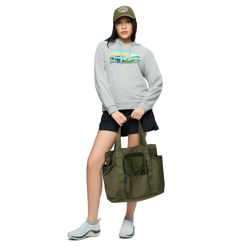 Reed Tote With Shoe Holder 3