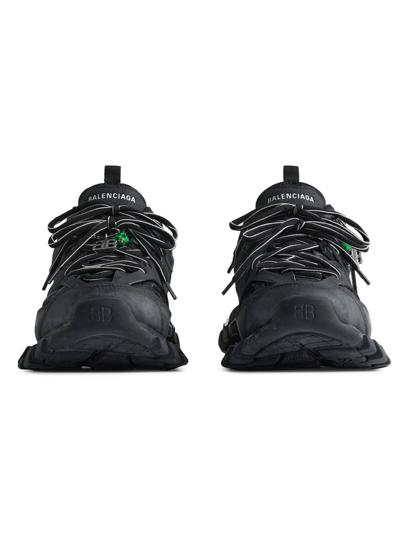 Men's Track Sneakers with Charms - Black 3