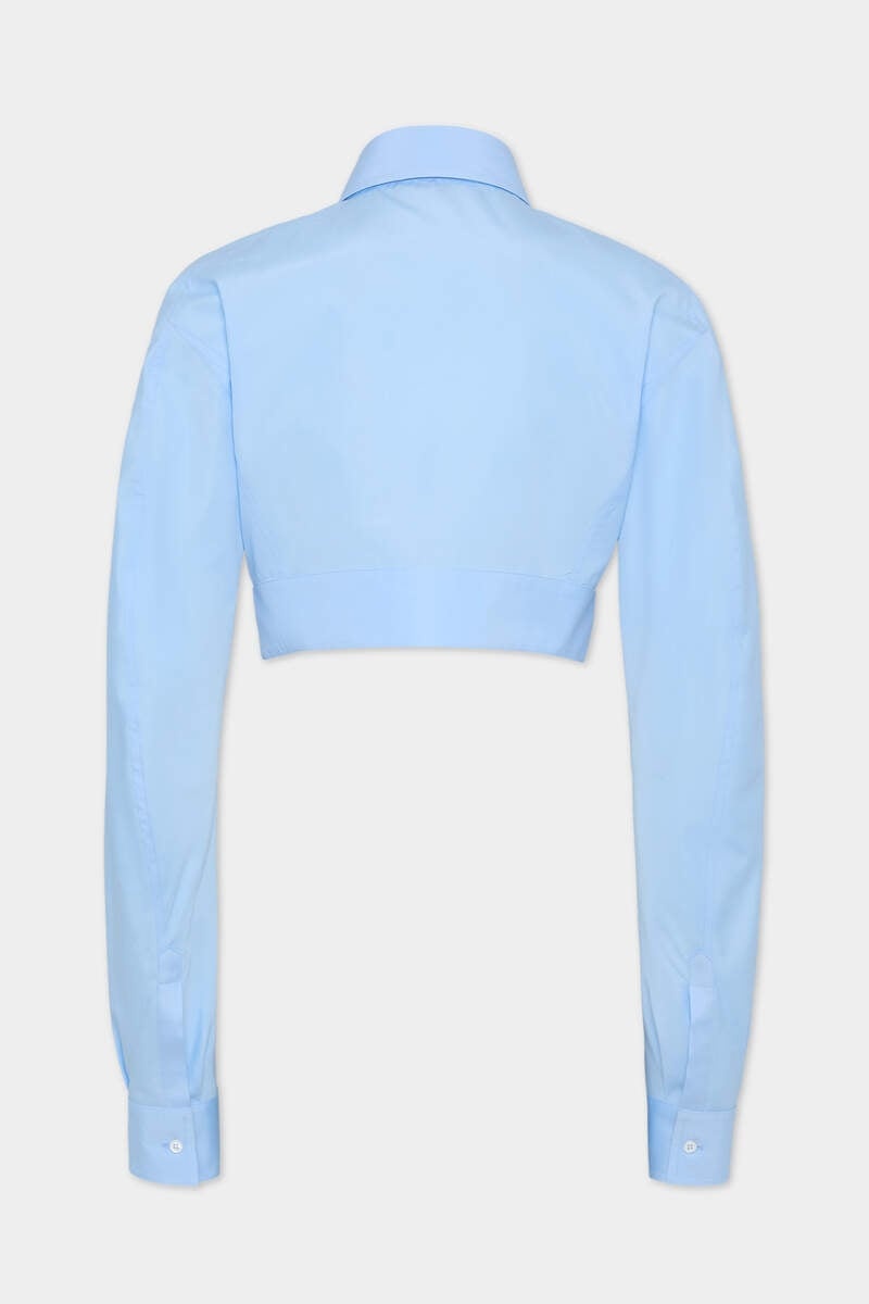 ROUNDED CROPPED SHIRT - 2