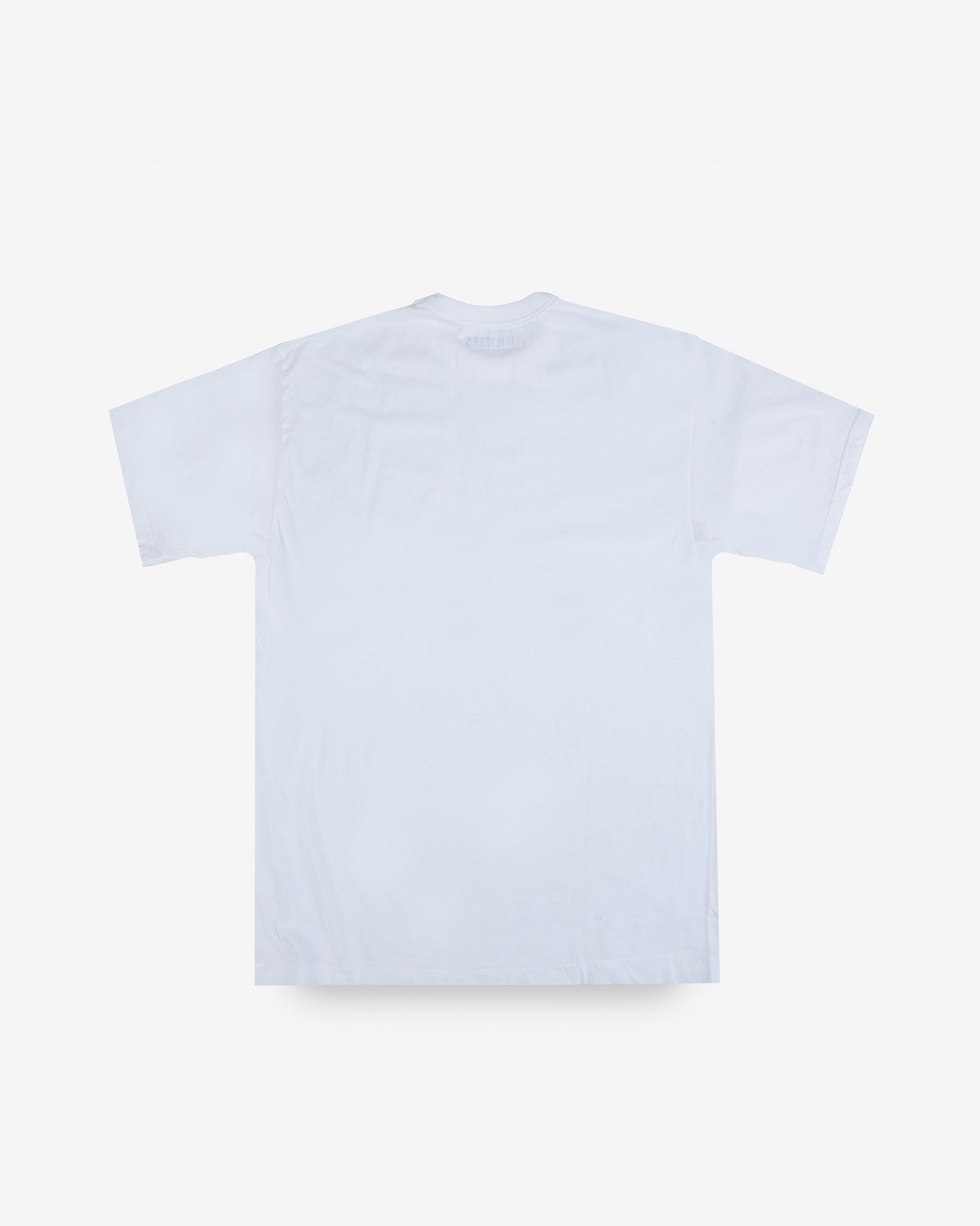 UTIL-WHT UTILITEES - 5.5oz Loopwheel Crew Neck T-Shirt - White - 4