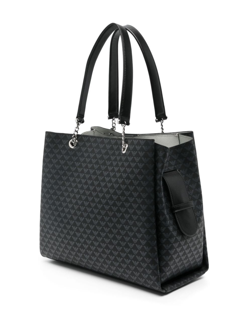 logo-print tote bag - 3