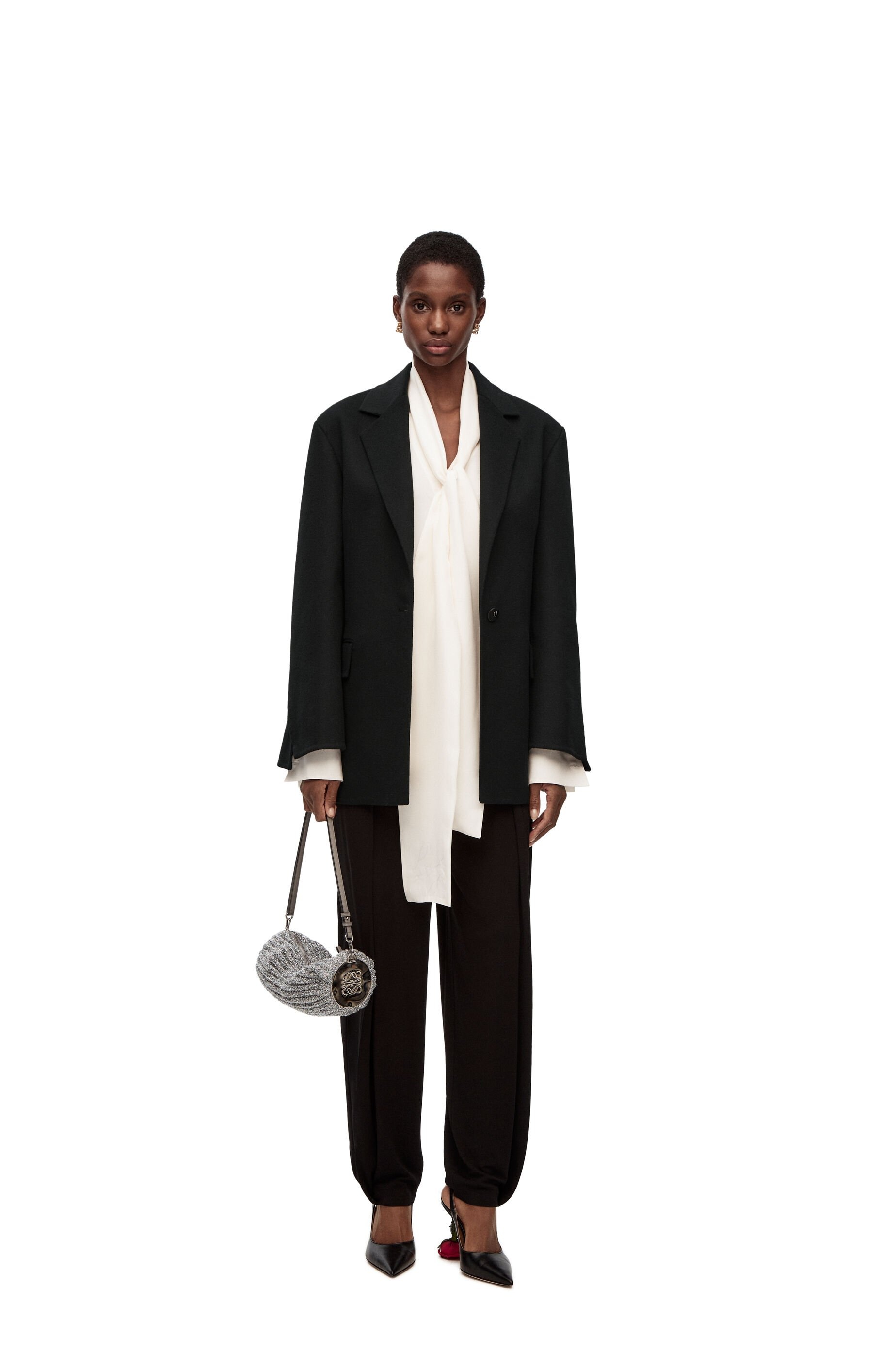 Blazer in wool and cashmere - 2