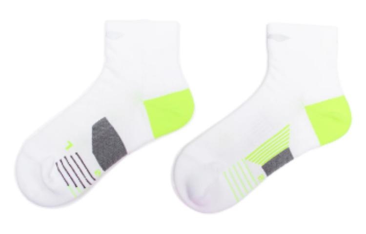 Li-Ning Cushion Ankle Socks 'White Grey Green' AWST103-14 - 3
