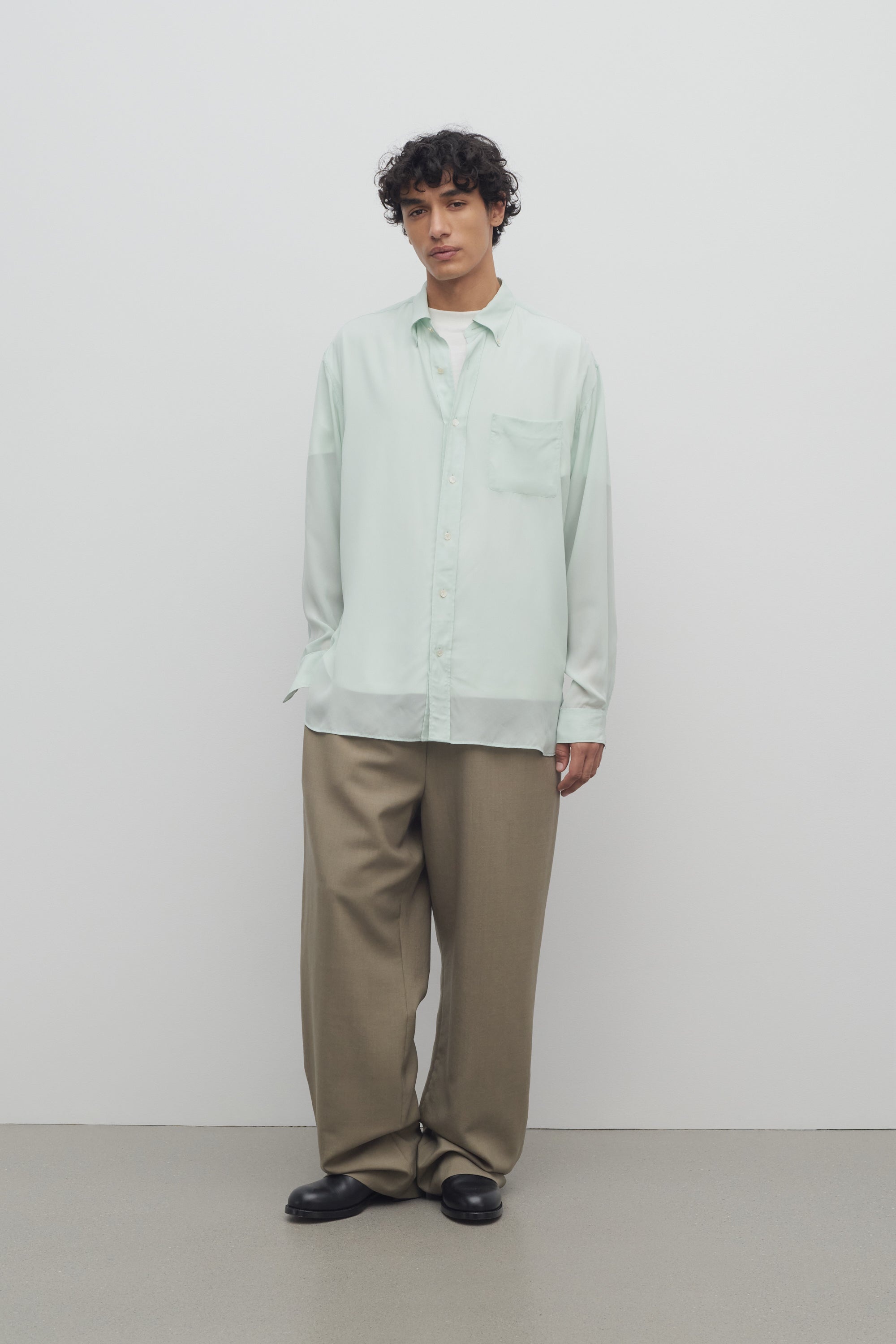 Donatello Pant in Wool and Mohair - 3