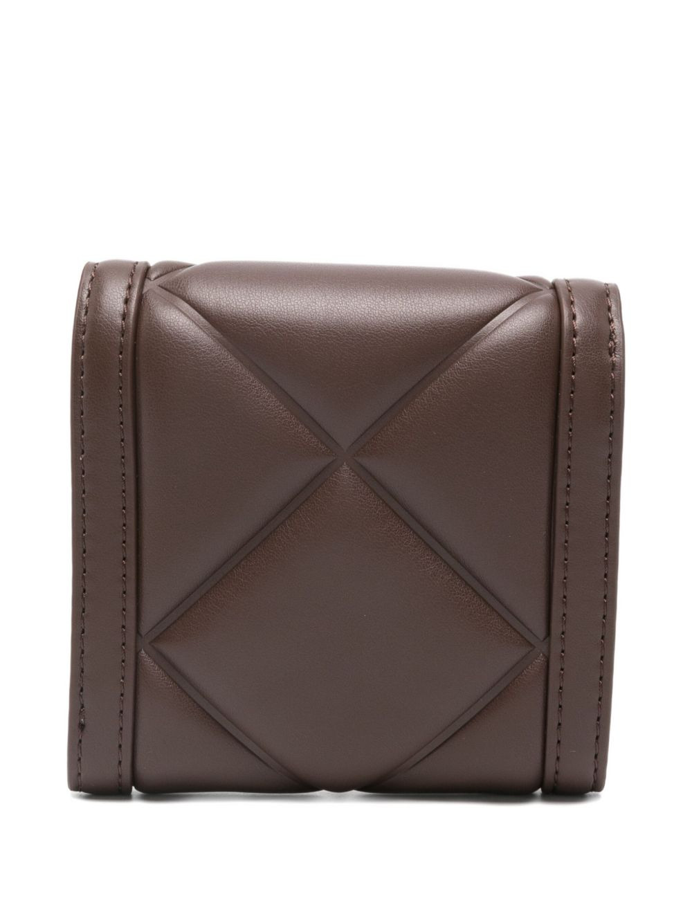 quilted logo-plaque wallet - 2