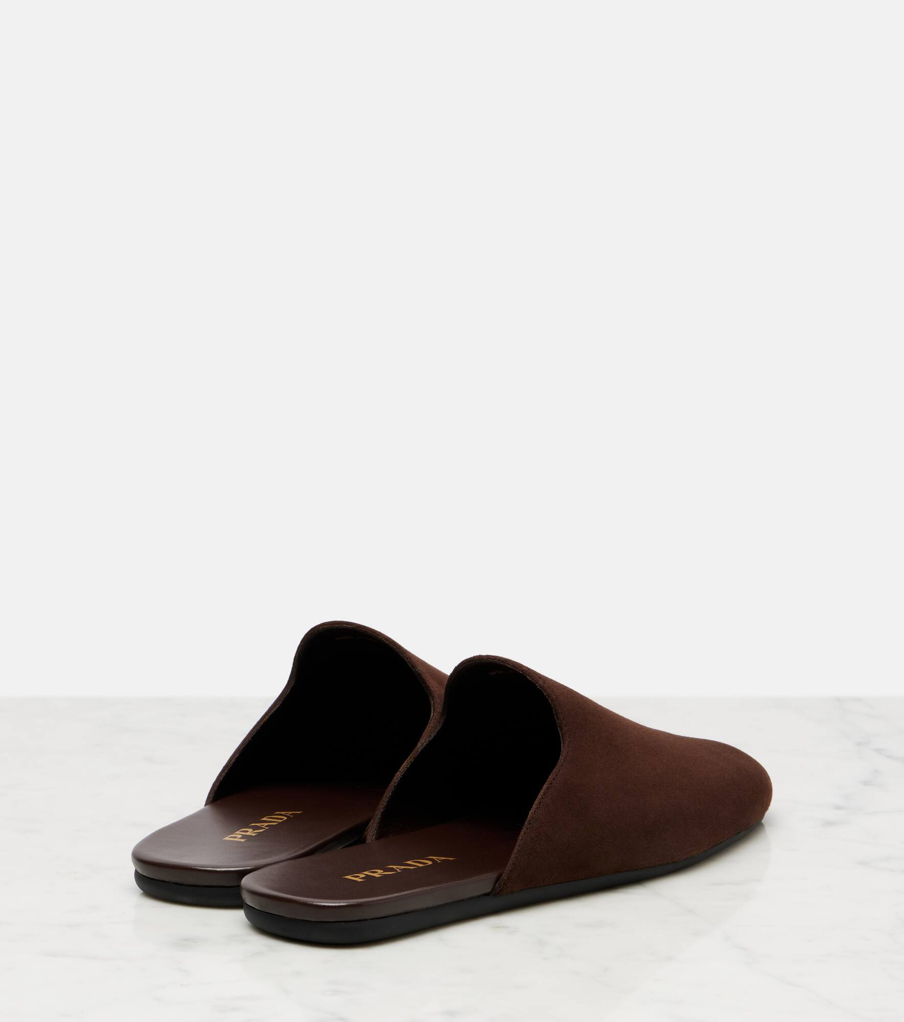 Suede mules - 2