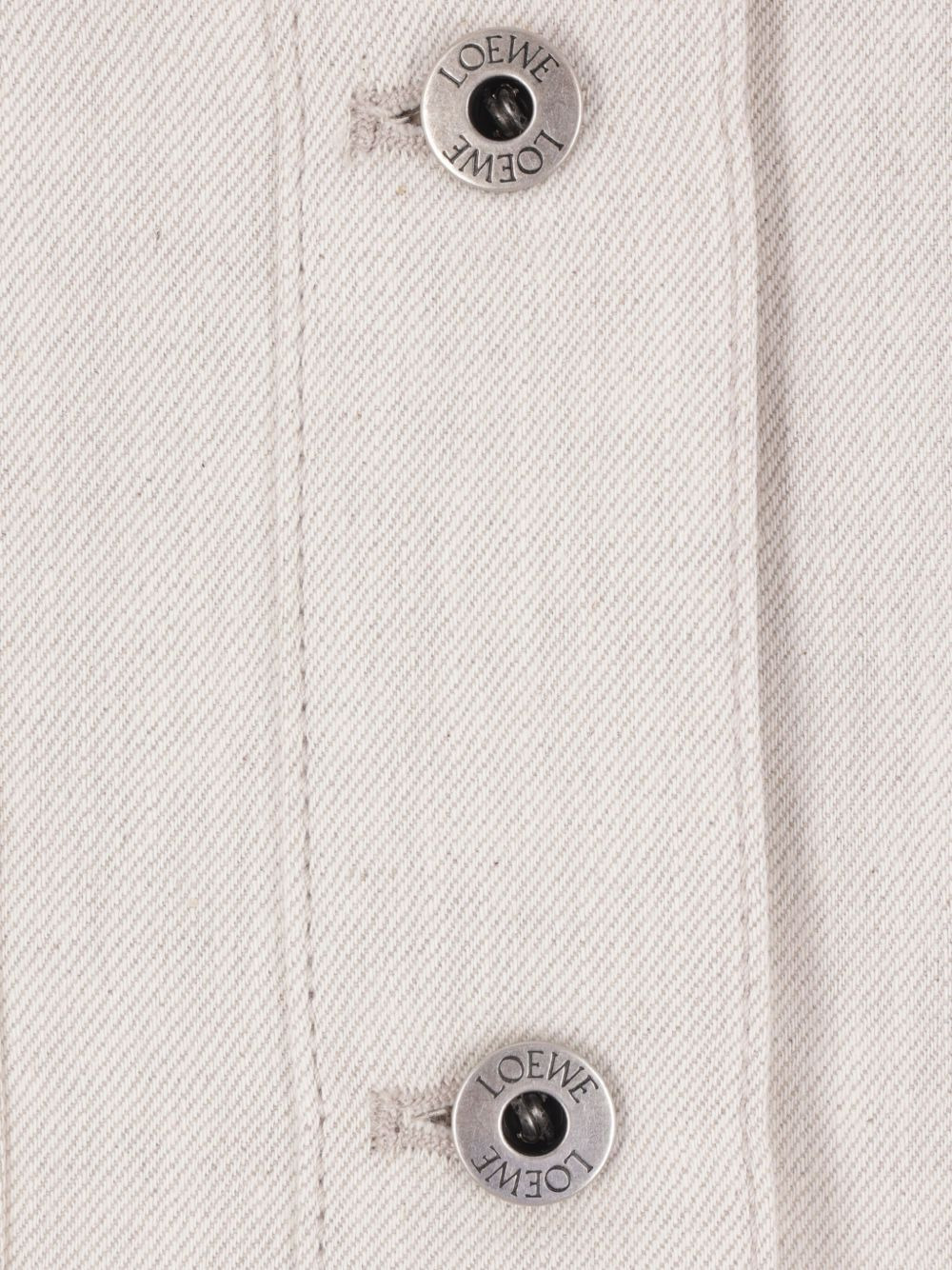 logo-patch denim jacket - 4