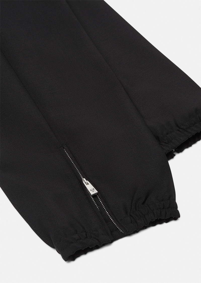 Mohair Blend Jogger Pants 6