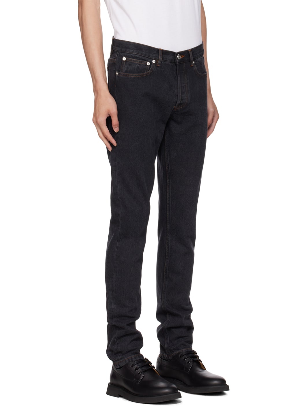 A.P.C. Black Petit New Standard Jeans | REVERSIBLE